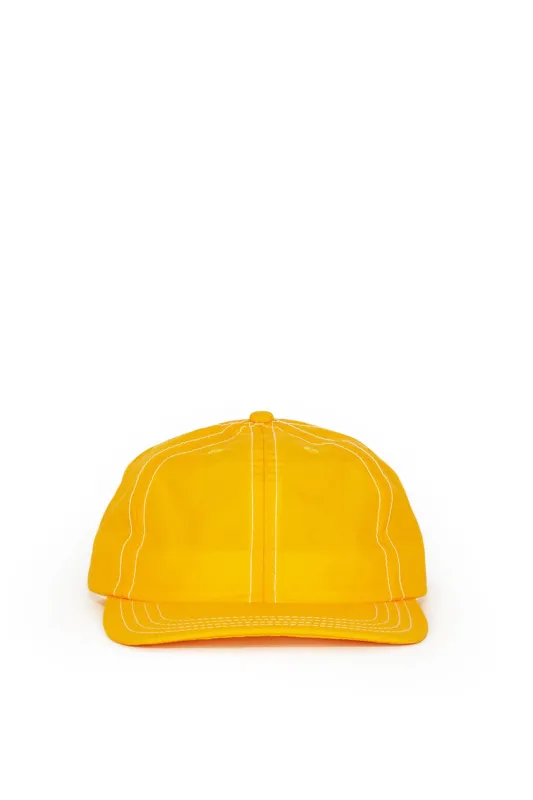 Japanese Nylon Taffeta 6 Panel Cap - Yellow sold by Lite Year