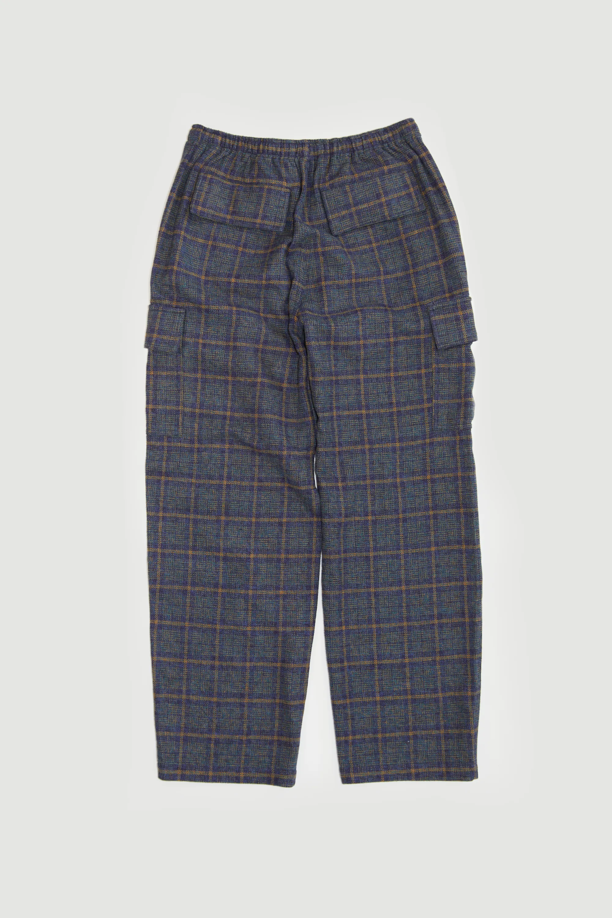 Cargo Pants - Navy Plaid Tweed sold by Lite Year product image thumbnail 2