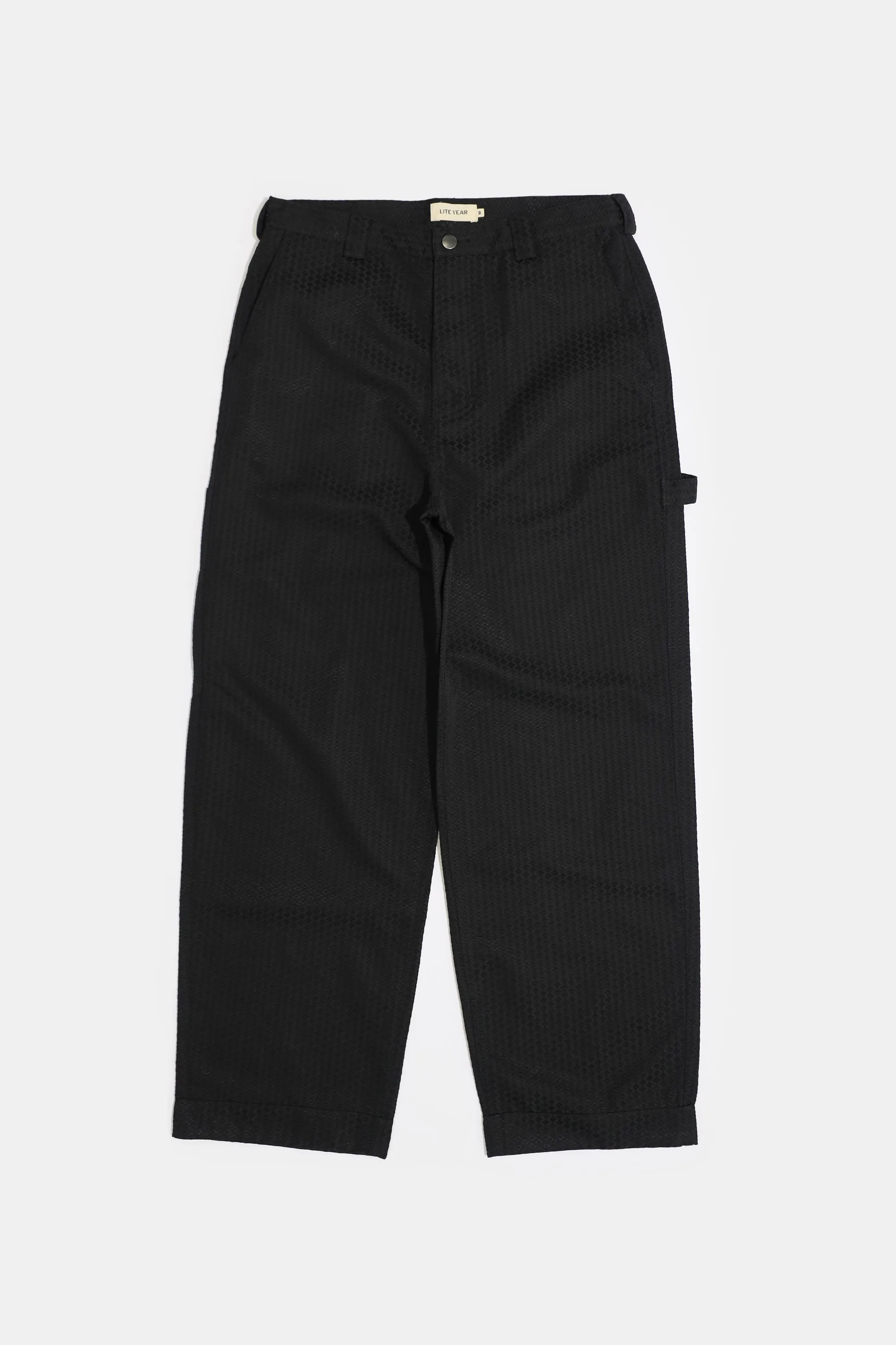 Carpenter Pant - Black Jacquard sold by Lite Year