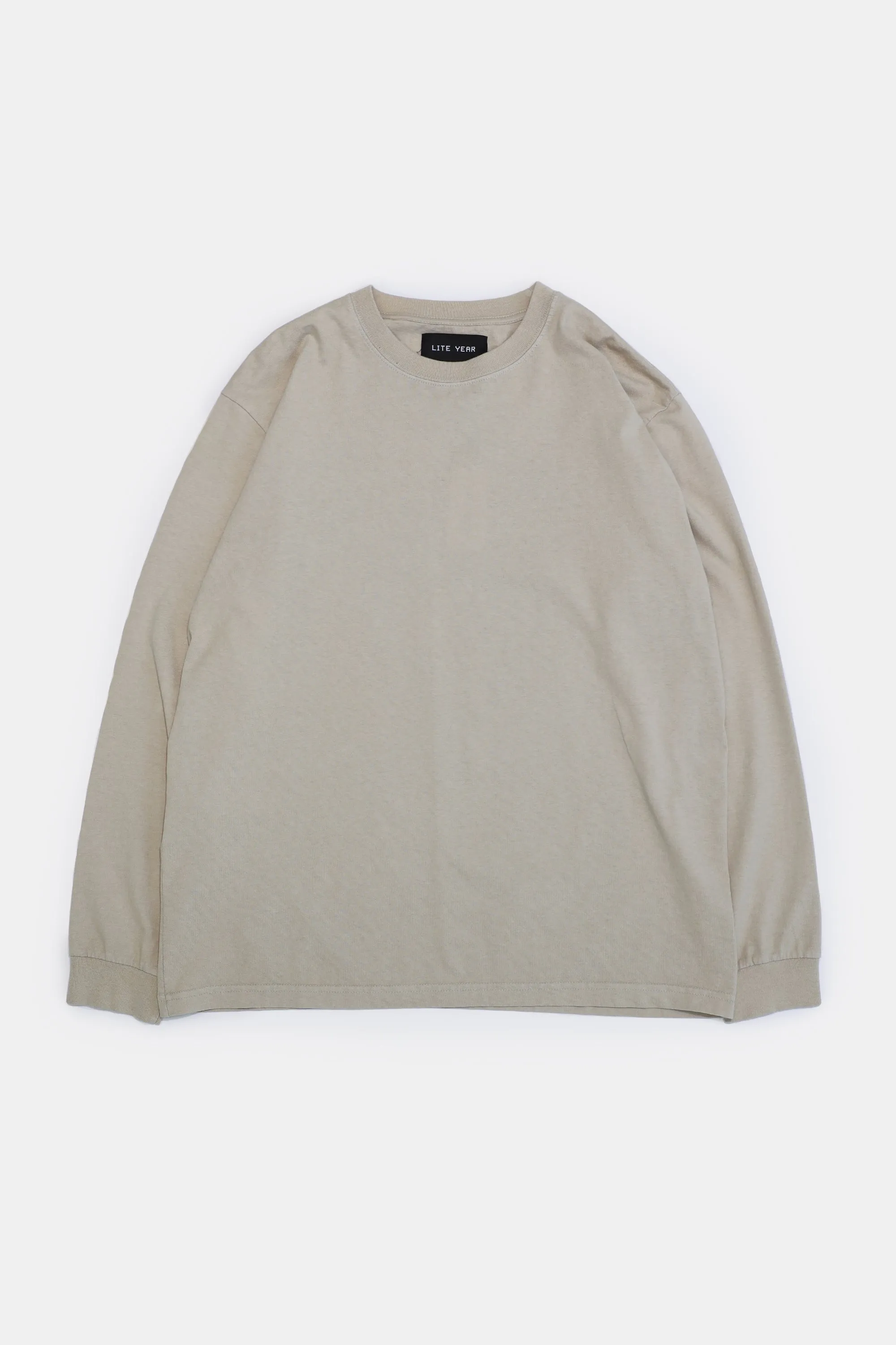 Long Sleeve Tee - Washed Sand sold by Lite Year