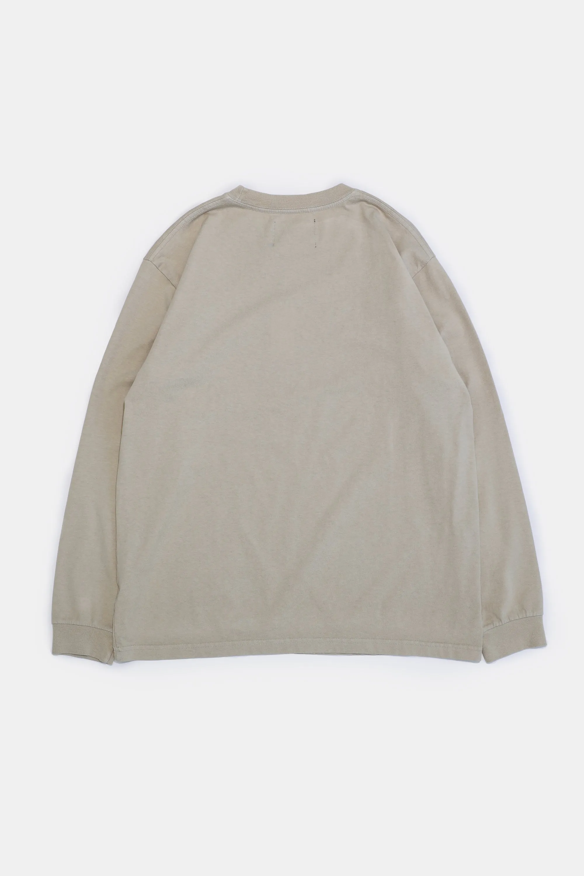 Long Sleeve Tee - Washed Sand sold by Lite Year product image thumbnail 2