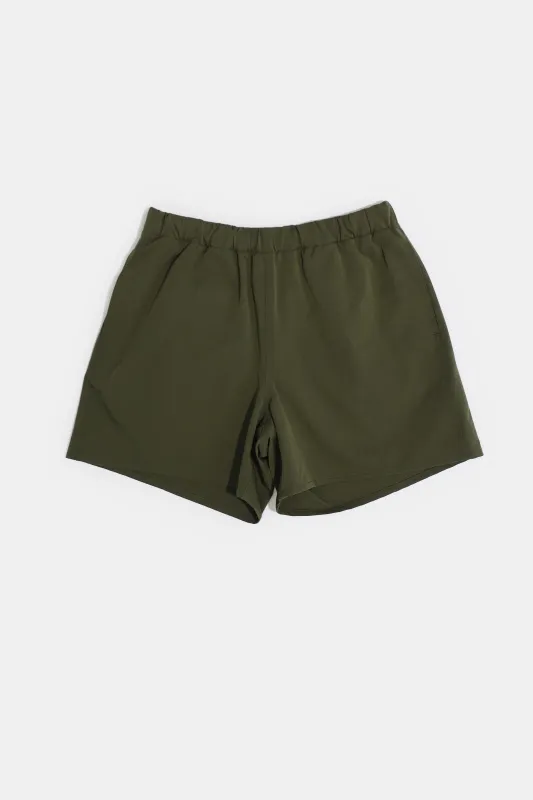 ECONYL® Nylon Shorts - Olive Green sold by Lite Year