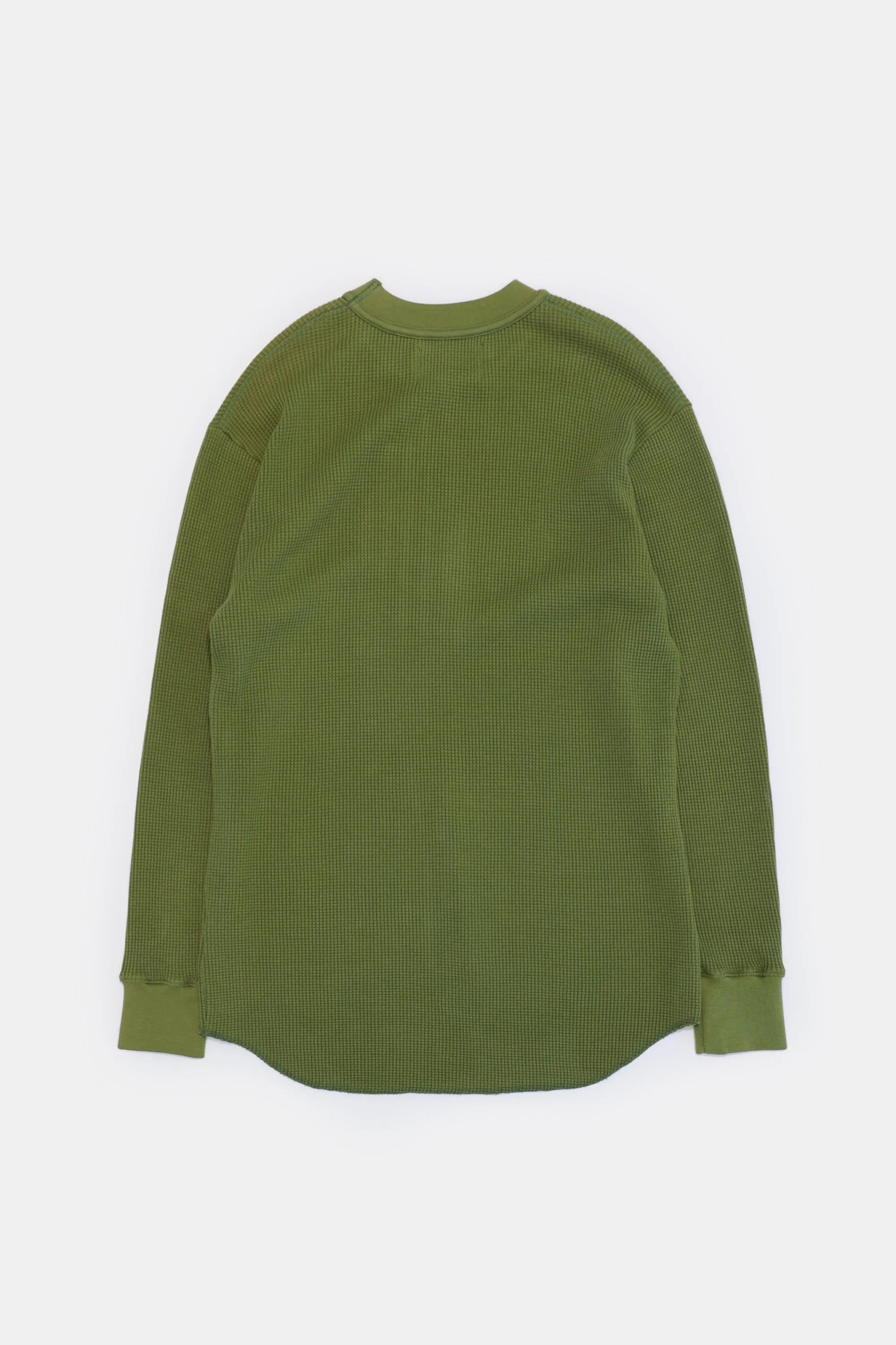 Long Sleeve Thermal - Washed Olive sold by Lite Year product image thumbnail 2