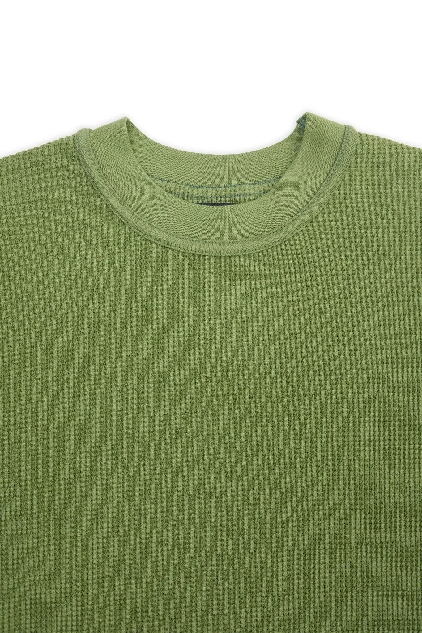 Long Sleeve Thermal - Washed Olive sold by Lite Year product image thumbnail 3