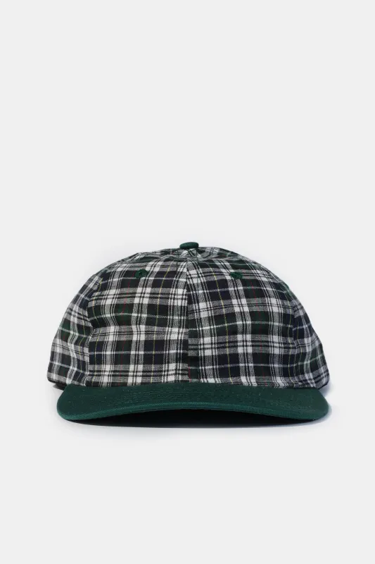 Madras Six Panel - Green Plaid sold by Lite Year