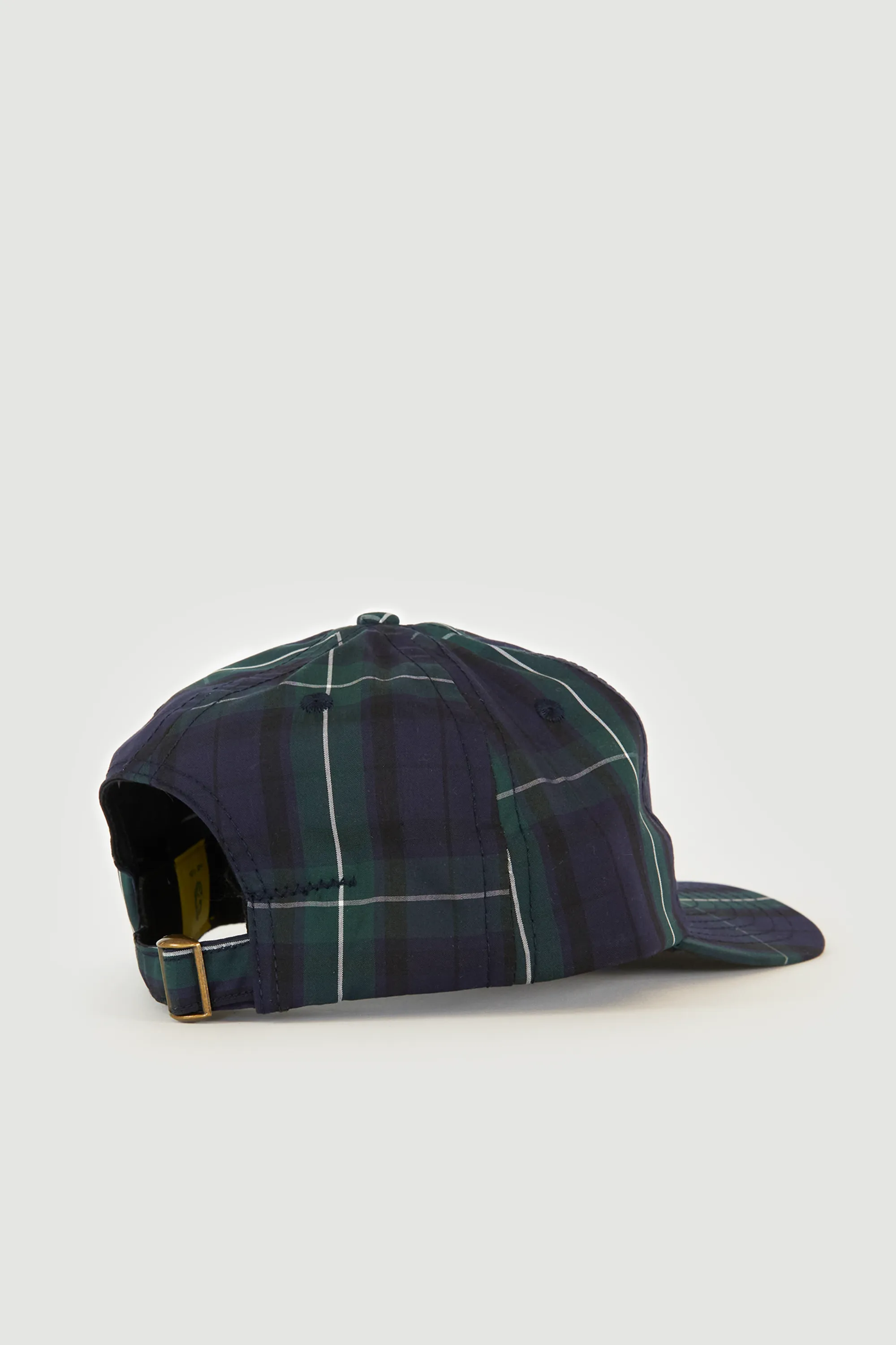Five Panel Cap - Navy/Green Plaid sold by Lite Year product image thumbnail 2
