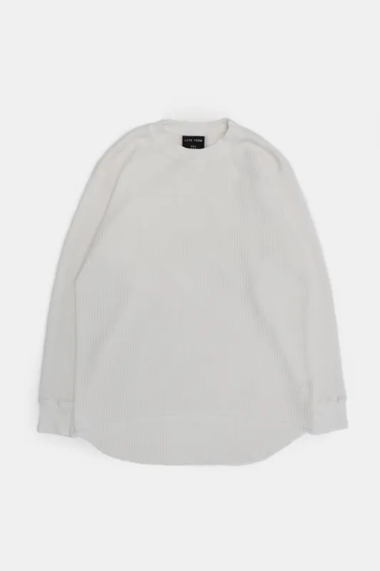 Long Sleeve Thermal - White sold by Lite Year