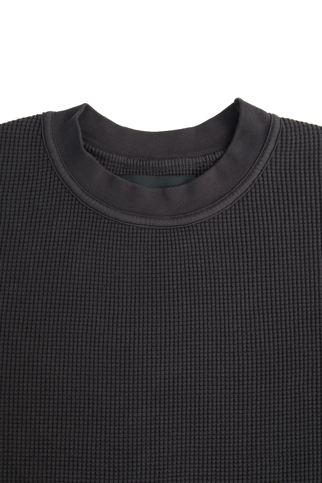 Long Sleeve Thermal - Washed Black sold by Lite Year product image thumbnail 5