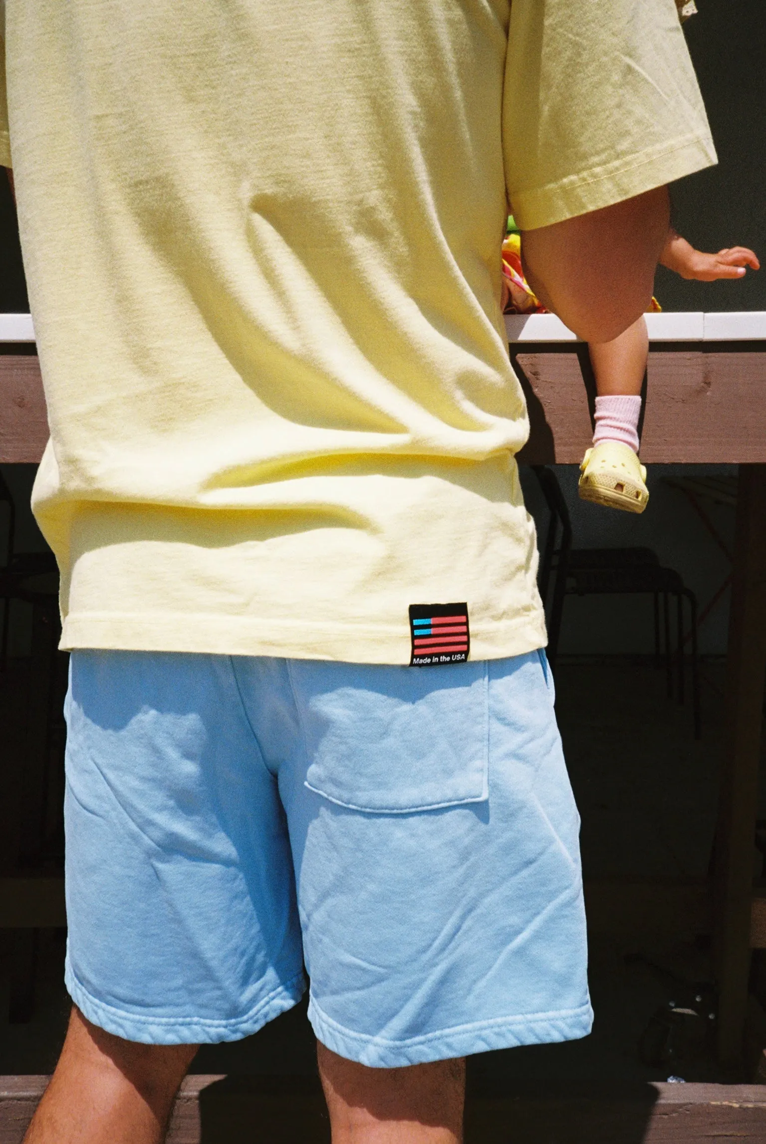 Relaxed Fit Short - Light Blue sold by Lite Year product image thumbnail 4