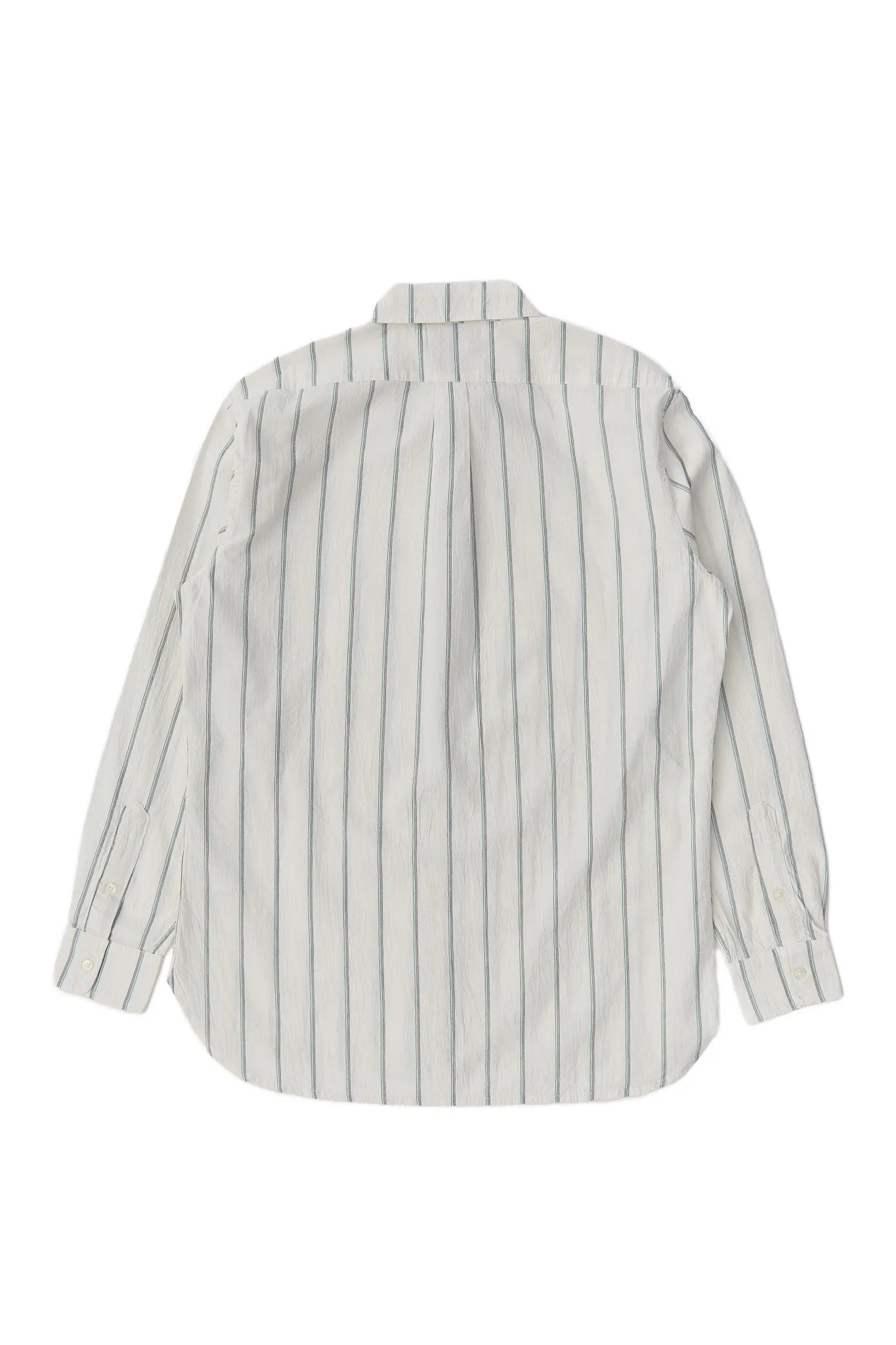 Classic Shirt - White with Green Stripe sold by Lite Year product image thumbnail 2