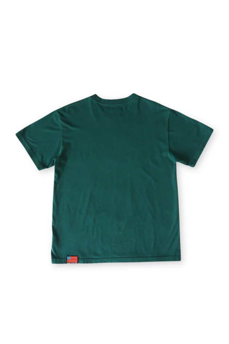 Short Sleeve Tee - Dark Green sold by Lite Year product image thumbnail 2