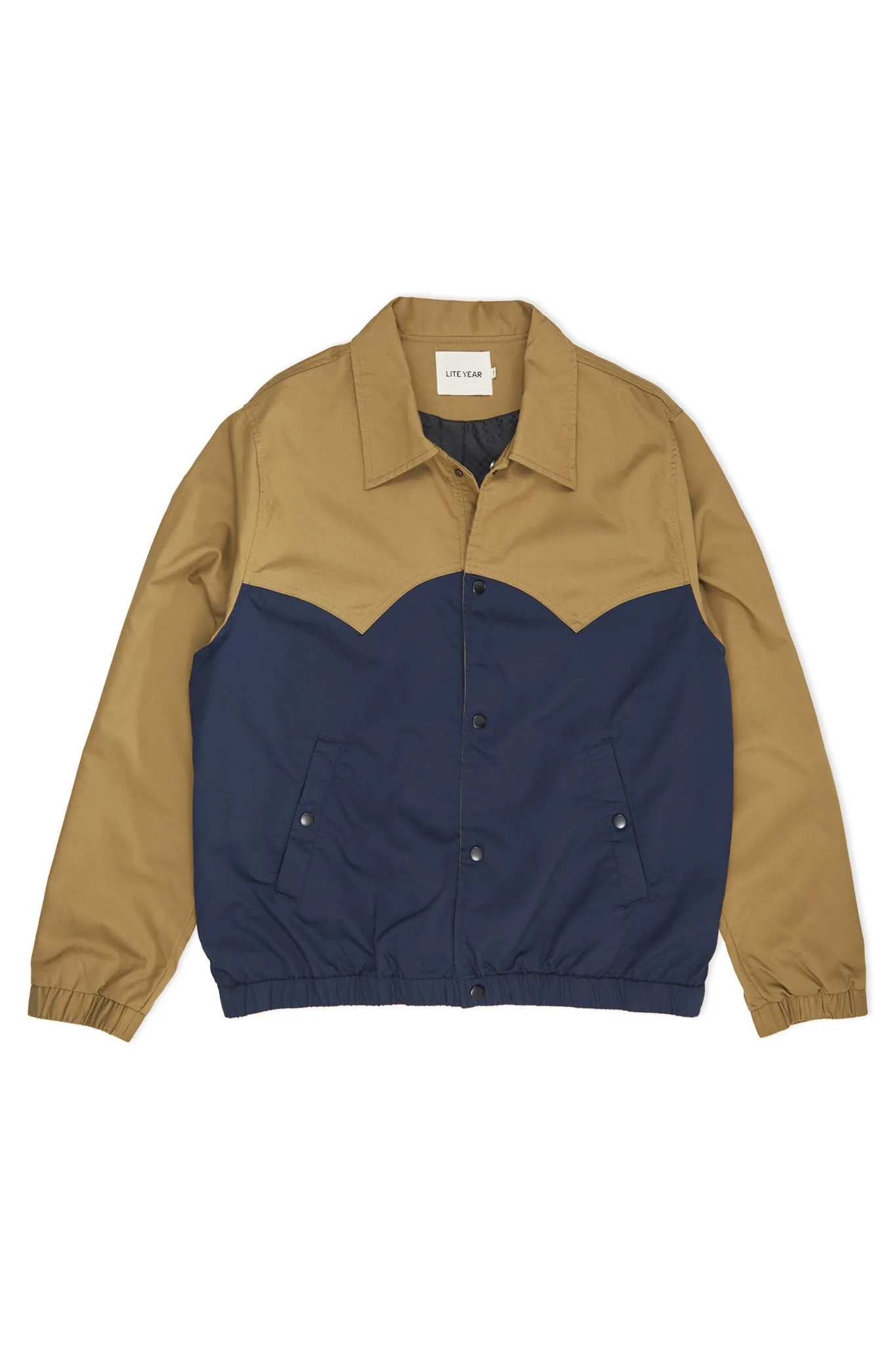 Solotex® Western Jacket - Khaki/Navy sold by Lite Year