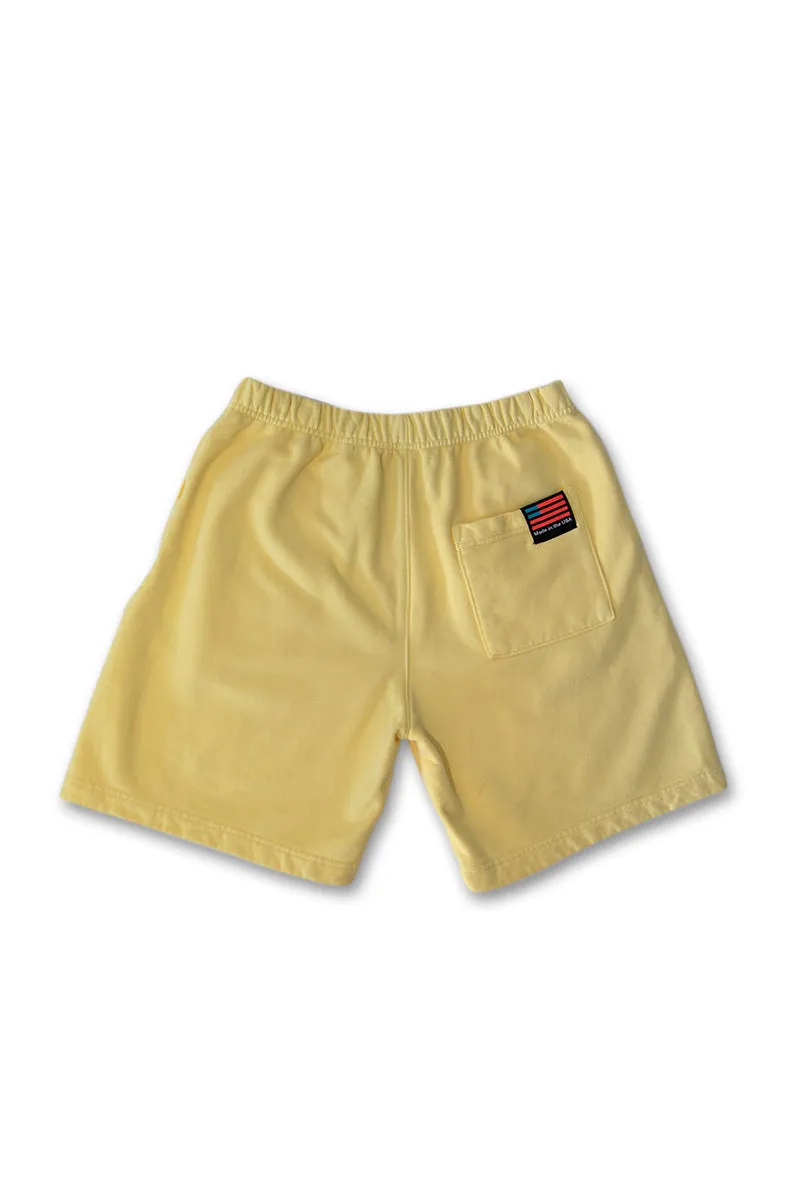 Relaxed Fit Short - Washed Yellow sold by Lite Year product image thumbnail 2