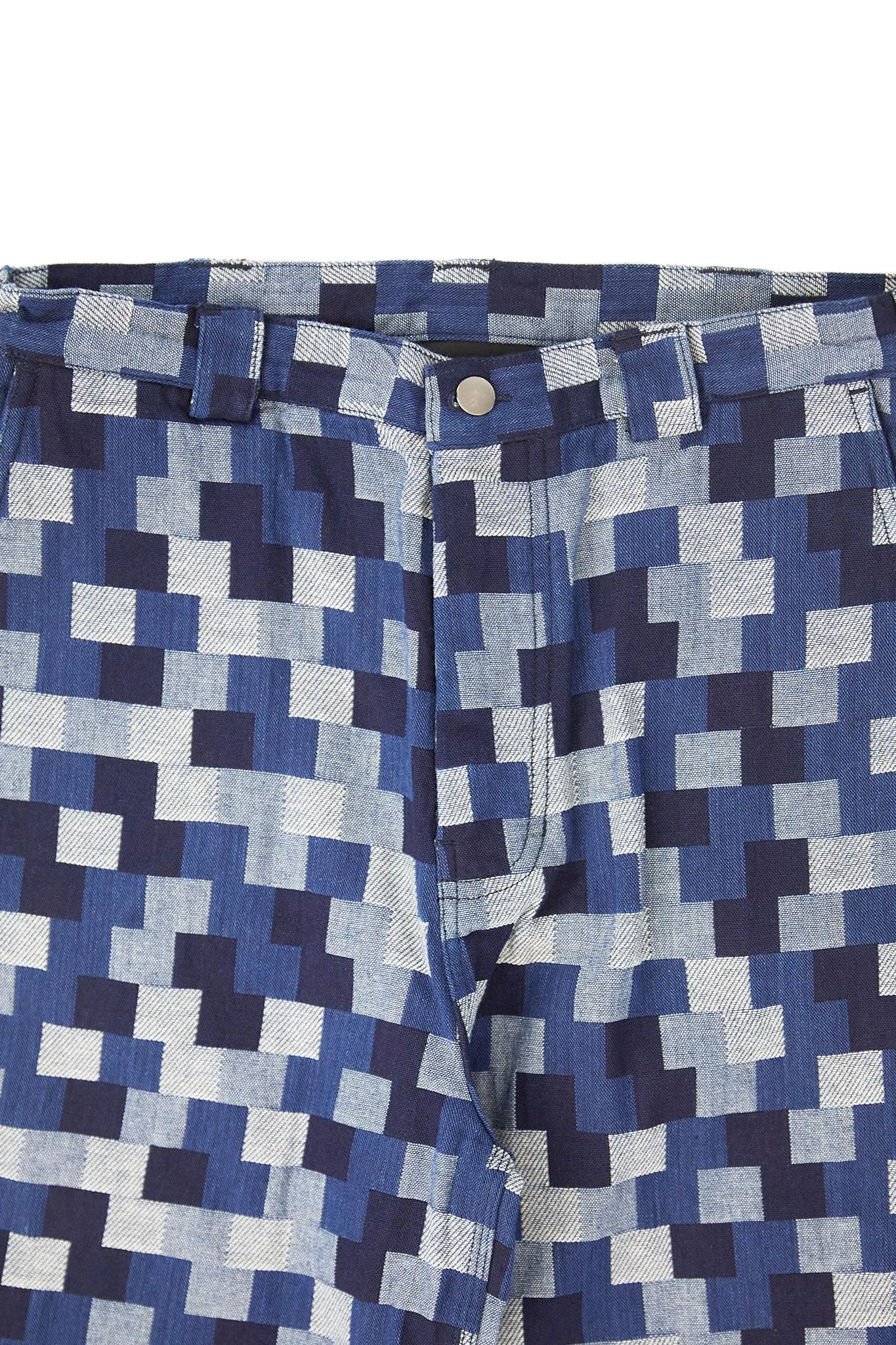Carpenter Pant - Denim Check sold by Lite Year product image thumbnail 4