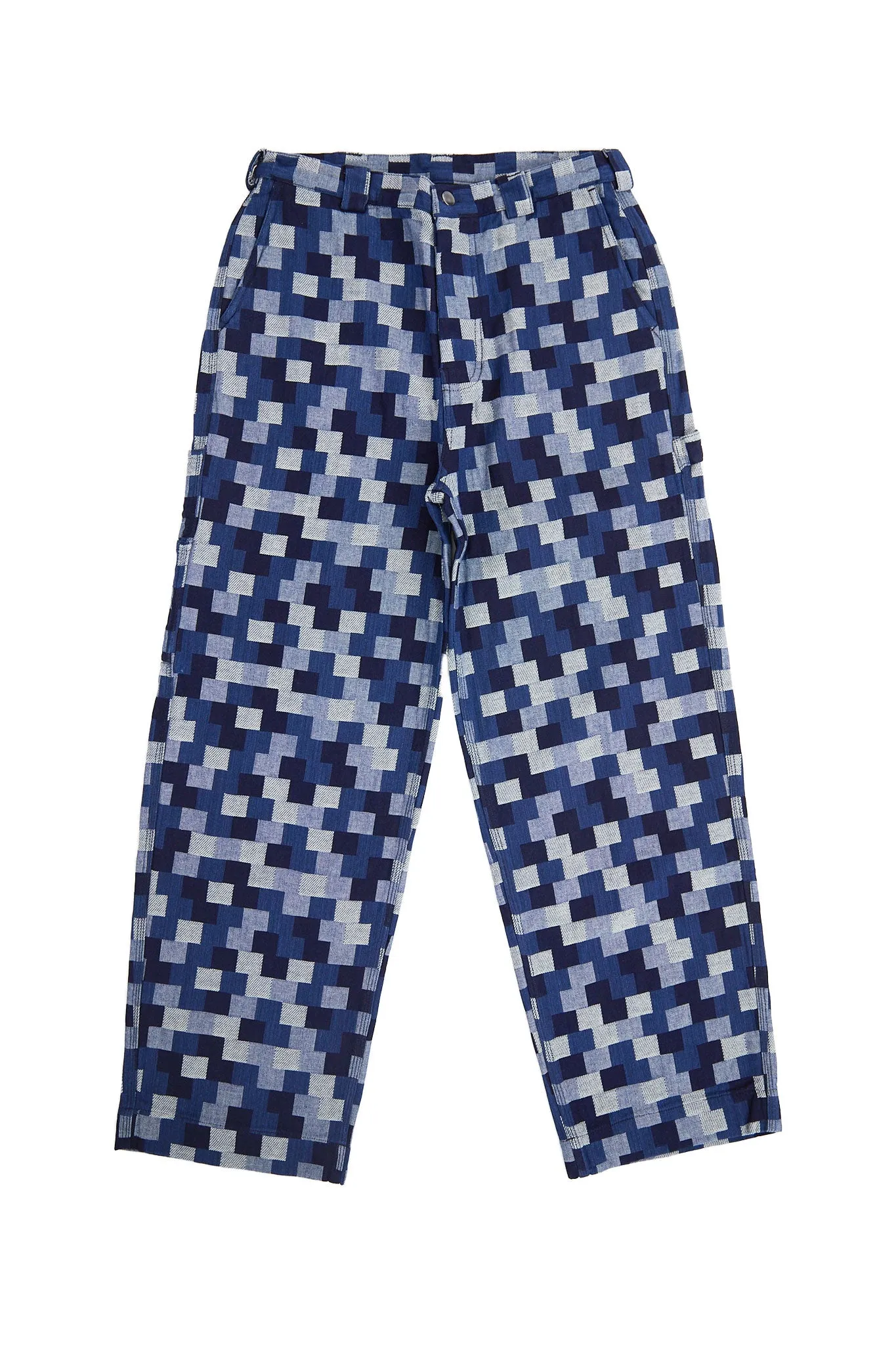 Carpenter Pant - Denim Check sold by Lite Year