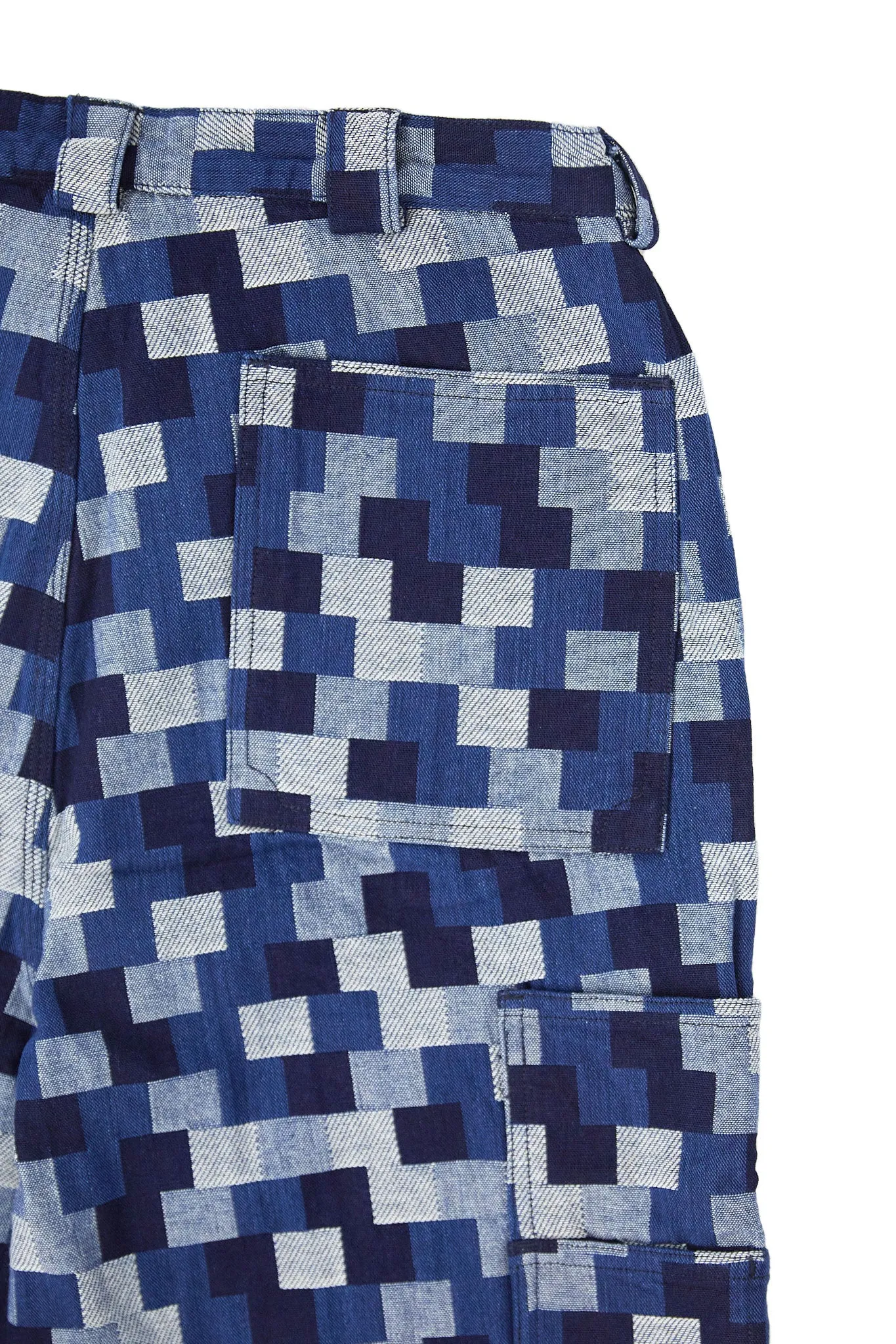 Carpenter Pant - Denim Check sold by Lite Year product image thumbnail 5