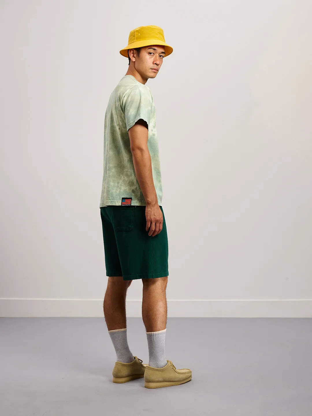 Short Sleeve Pocket Tee - Cloudy Washed Green sold by Lite Year product image thumbnail 4