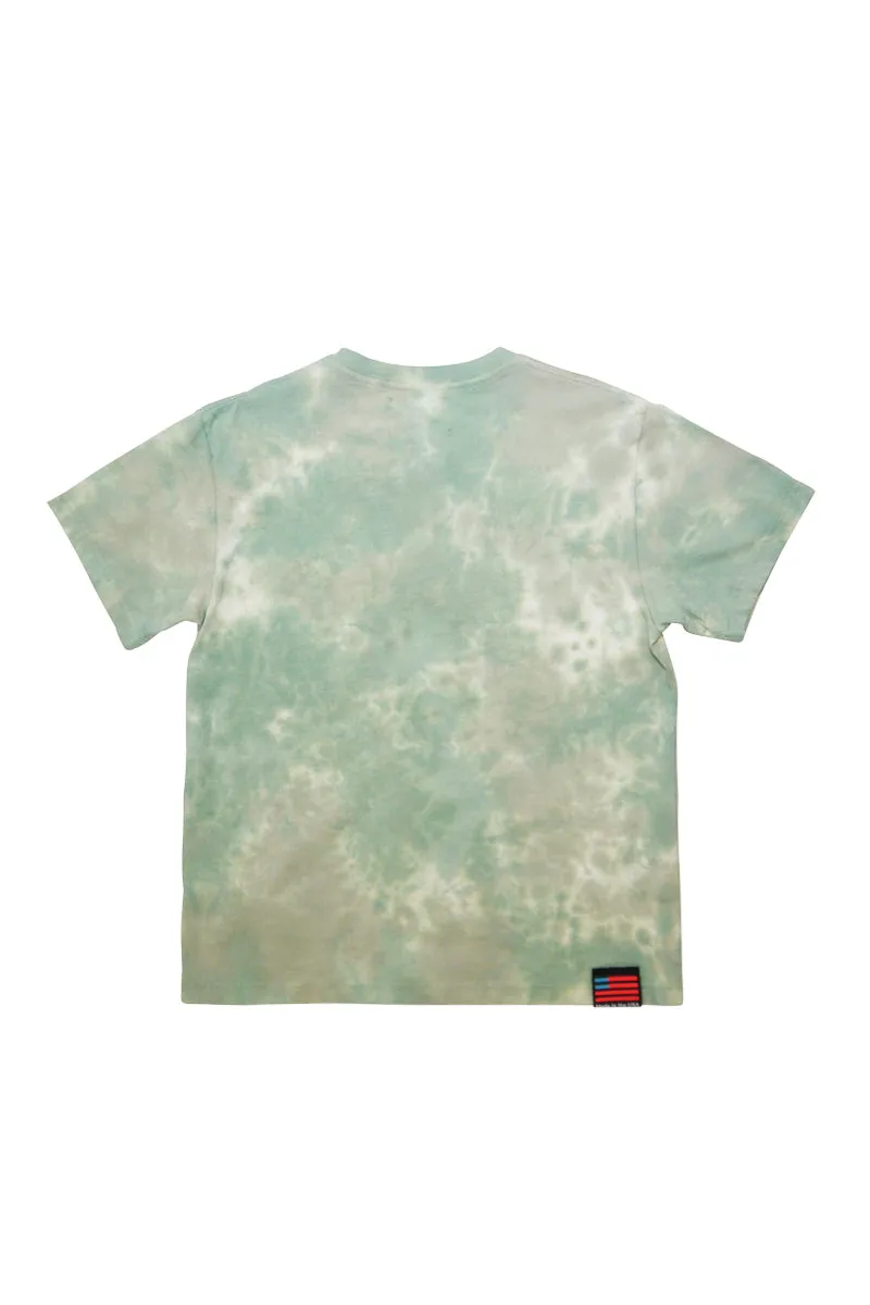 Short Sleeve Pocket Tee - Cloudy Washed Green sold by Lite Year product image thumbnail 2