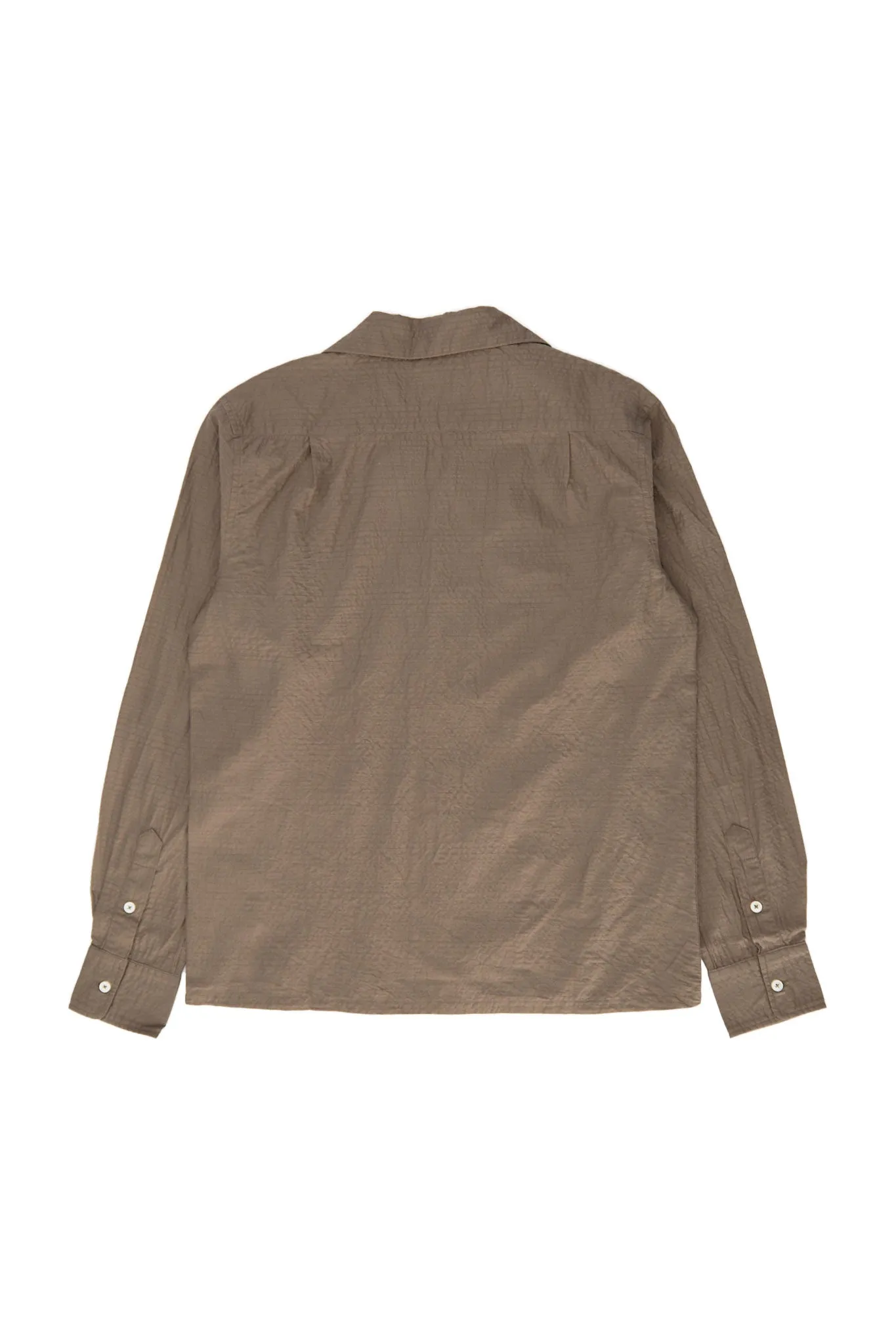 Camp Collar Shirt - Mocha sold by Lite Year product image thumbnail 2