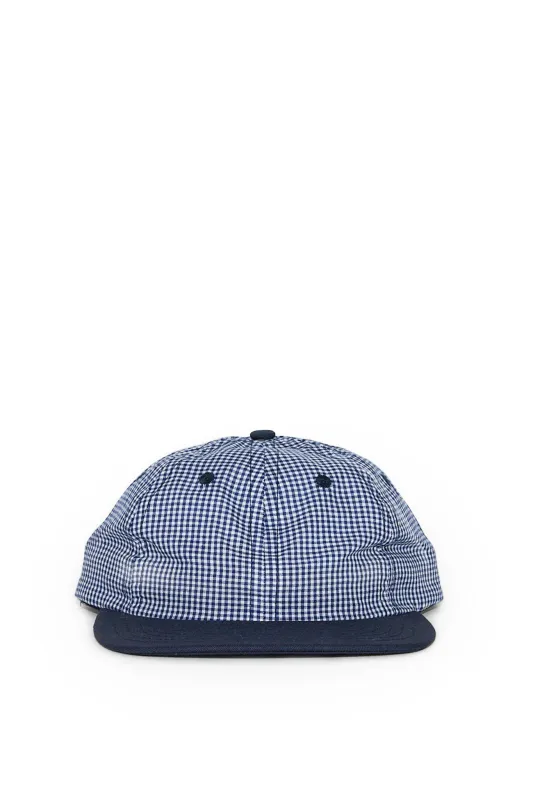 Gingham Cap - Navy made by Lite Year