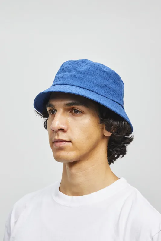 Japanese Dobby Bucket Hat - Blue made by Lite Year
