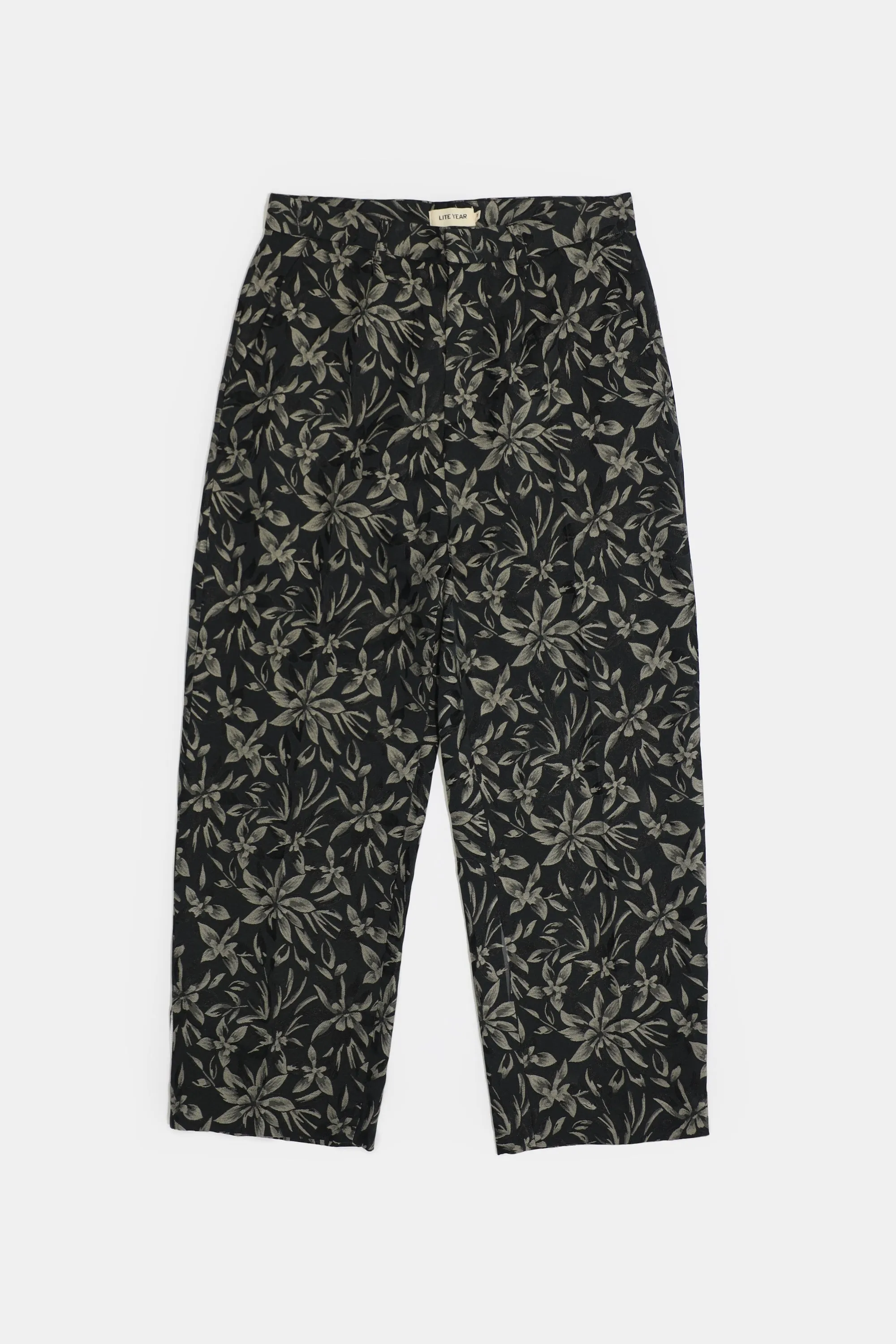 Dress Pant - Black Sand Floral Jacquard sold by Lite Year