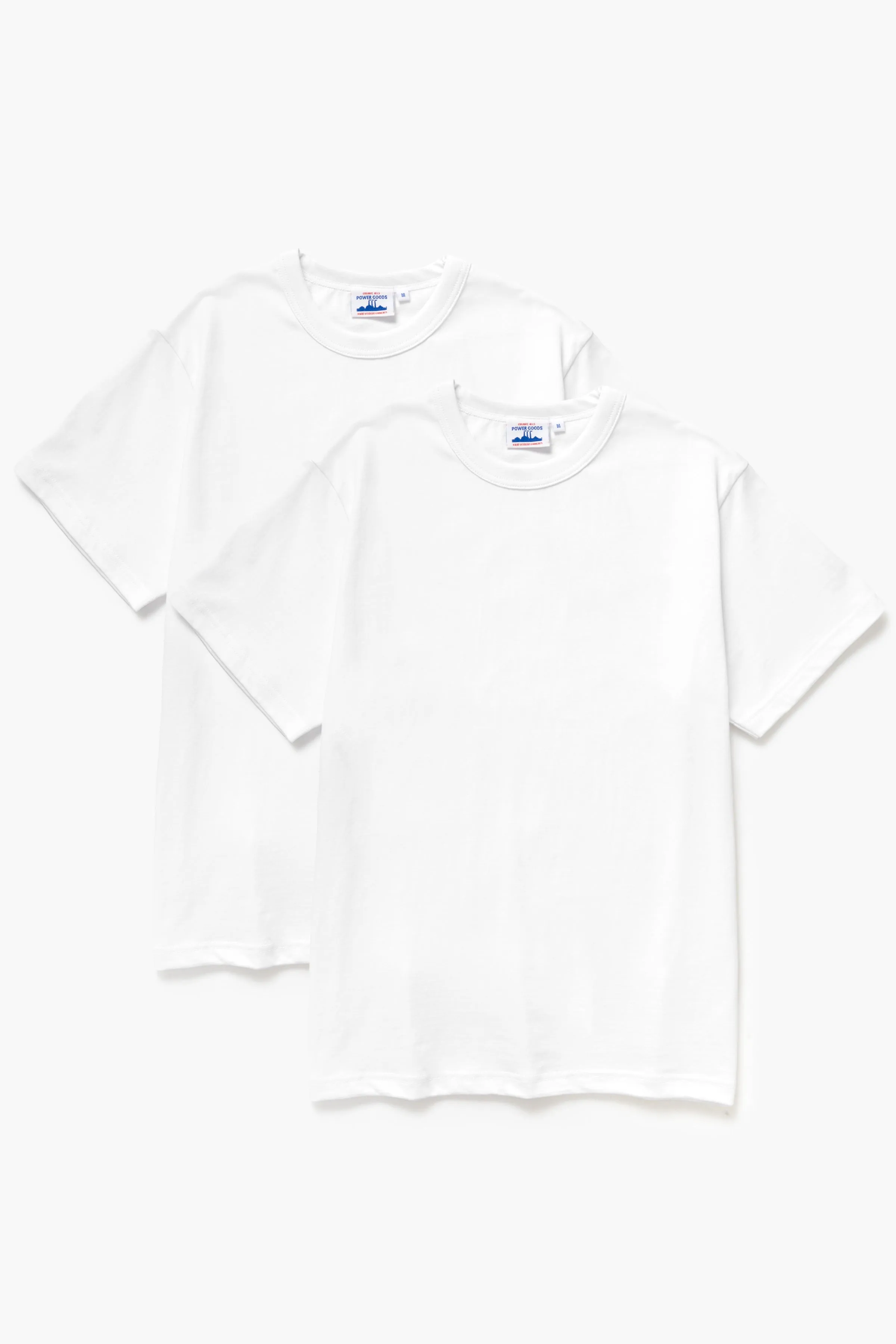 Power Goods - Archive T-Shirt Two Pack - White sold by Power Goods
