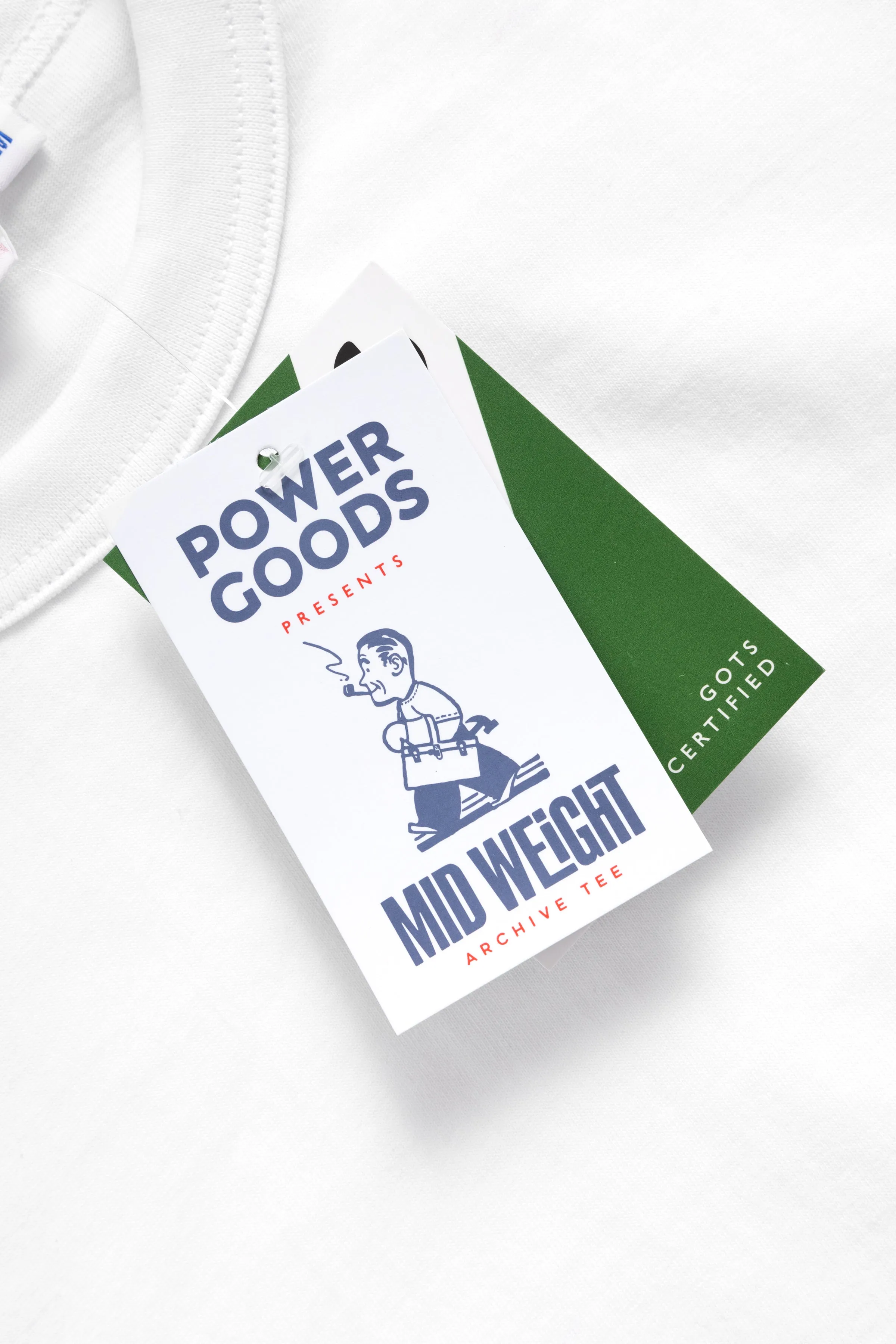 Power Goods - Archive T-Shirt Two Pack - White sold by Power Goods product image thumbnail 4