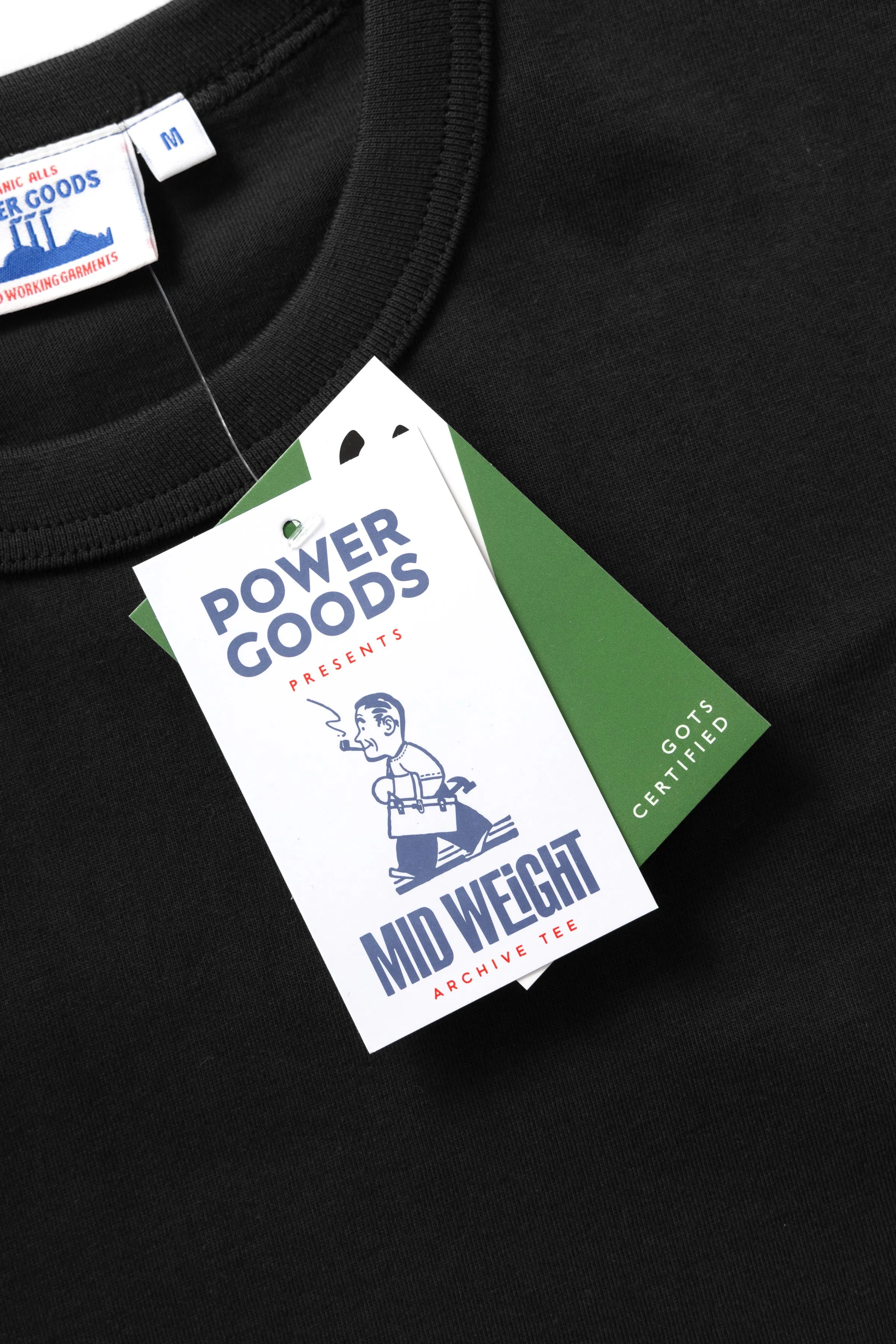 Power Goods - Archive T-Shirt - Black sold by Power Goods product image thumbnail 2