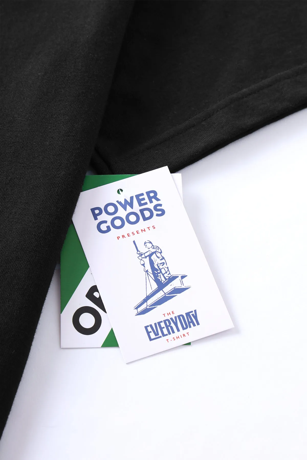 Power Goods - Everyday Tee - Black sold by Blacksmith Store product image thumbnail 4