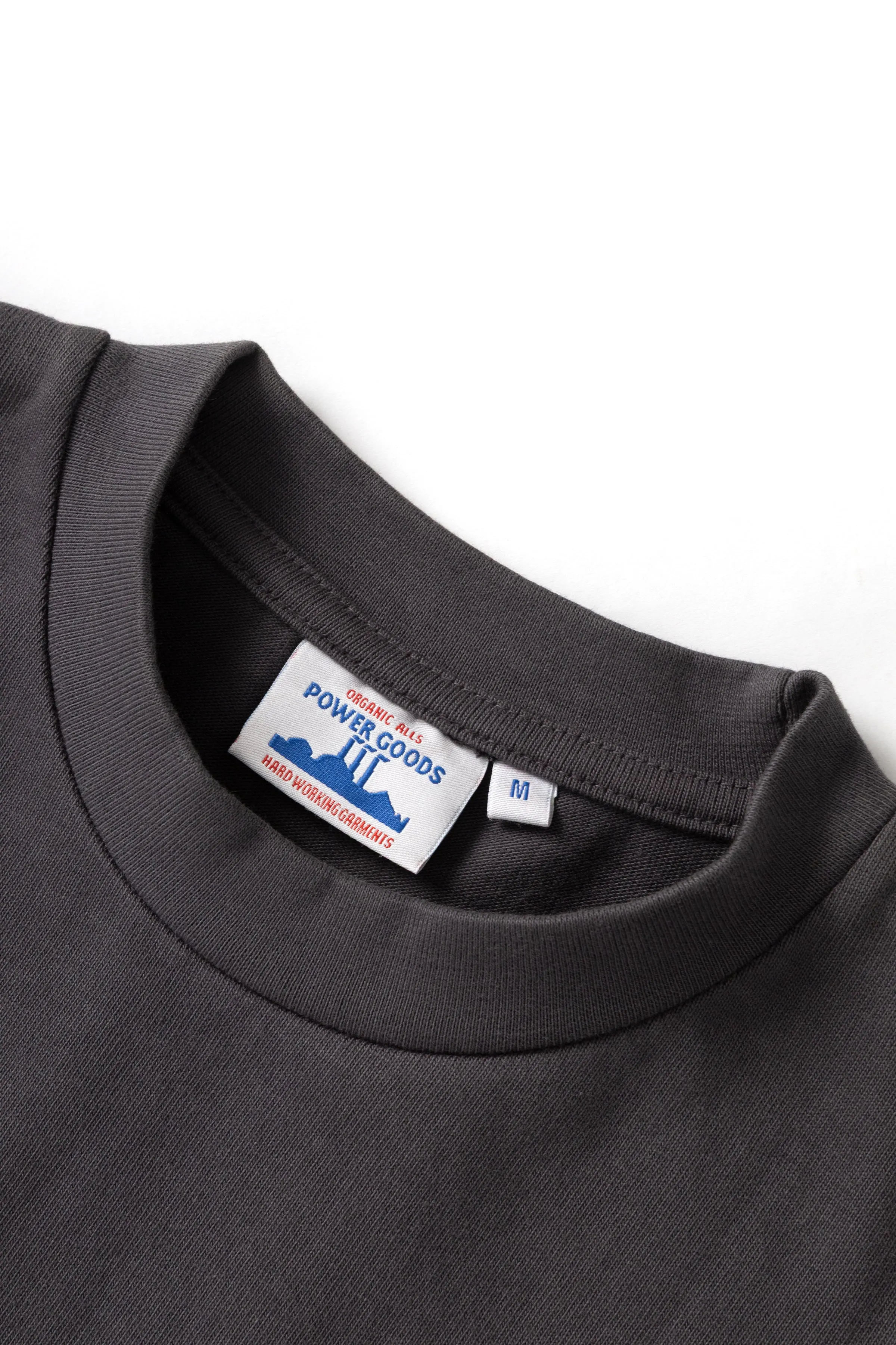 Power Goods - Super Weight T-Shirt - Washed Black sold by Power Goods product image thumbnail 5