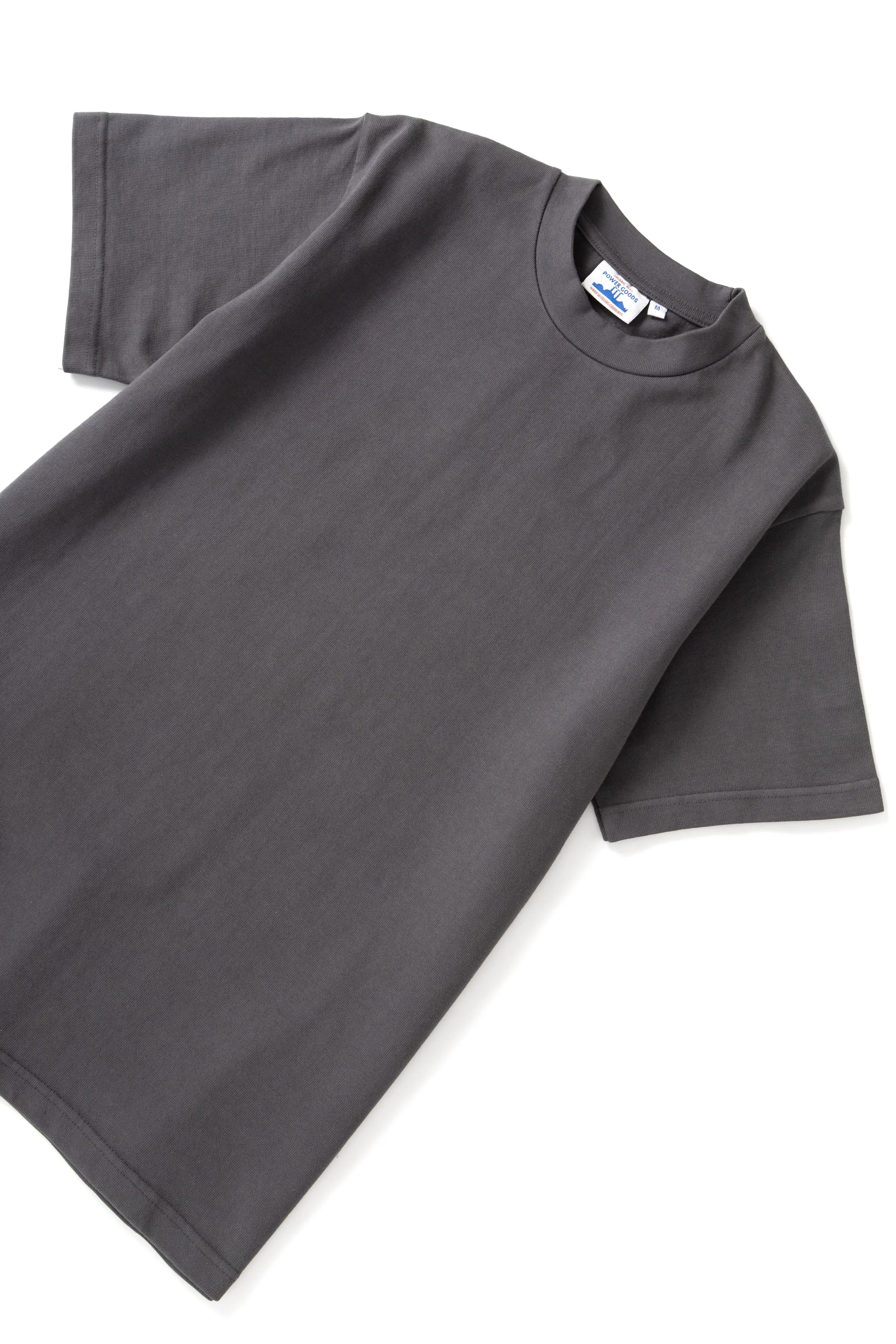 Power Goods - Super Weight T-Shirt - Washed Black sold by Power Goods product image thumbnail 2