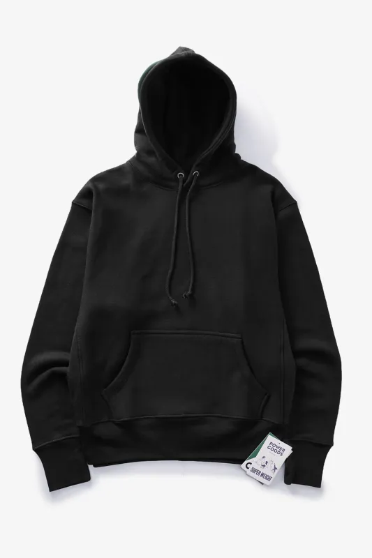 Power Goods - Super Weight Hoodie - Black sold by Power Goods
