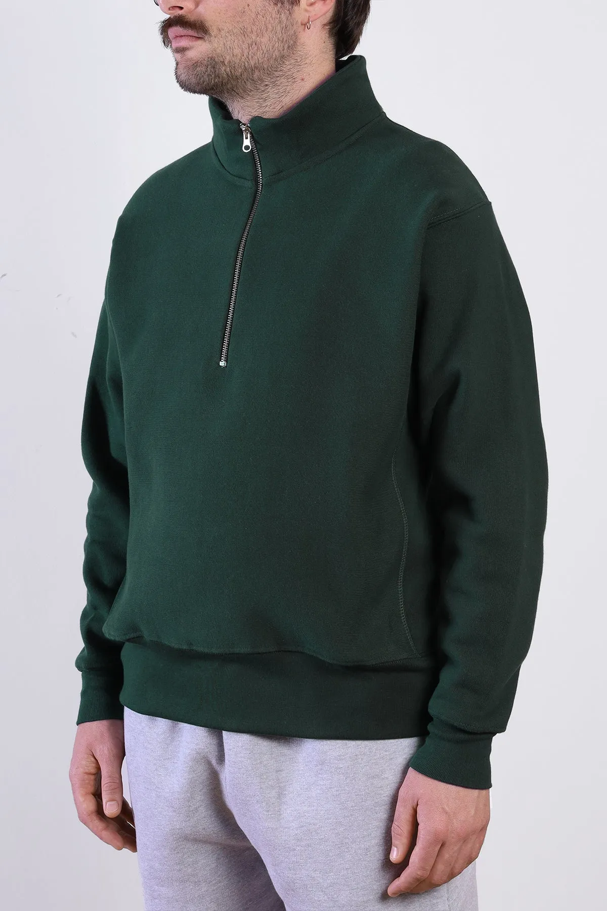 Power Goods - Super Weight Quarter Zip - Forest Green sold by Power Goods product image thumbnail 3