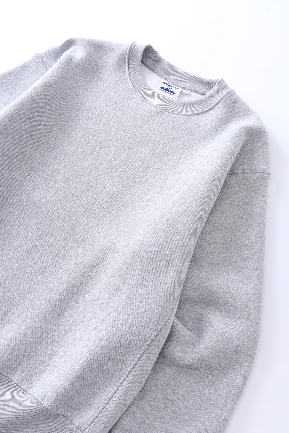 Power Goods - Super Weight Crewneck - Heather Grey sold by Power Goods product image thumbnail 4