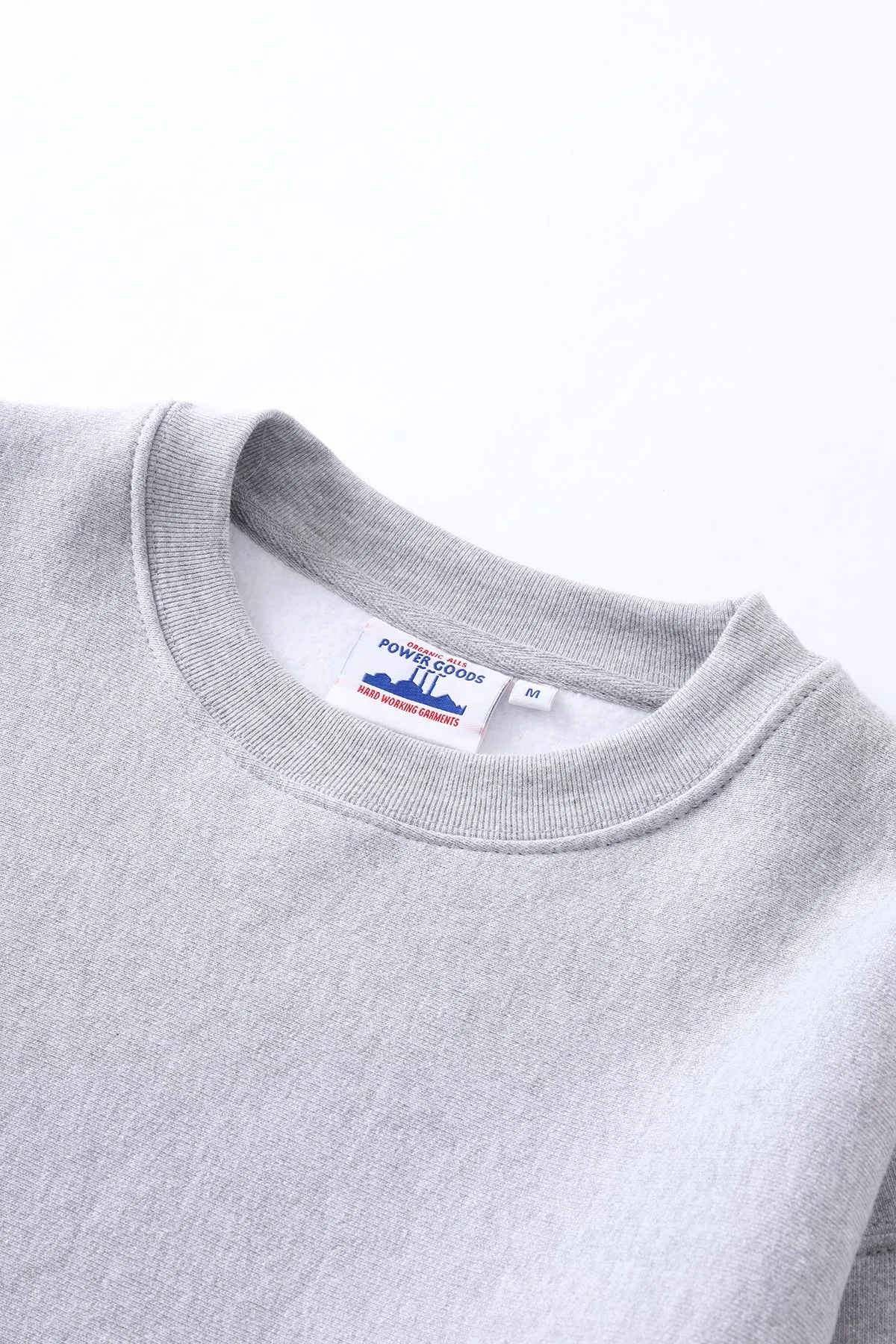 Power Goods - Super Weight Crewneck - Heather Grey sold by Power Goods product image thumbnail 5