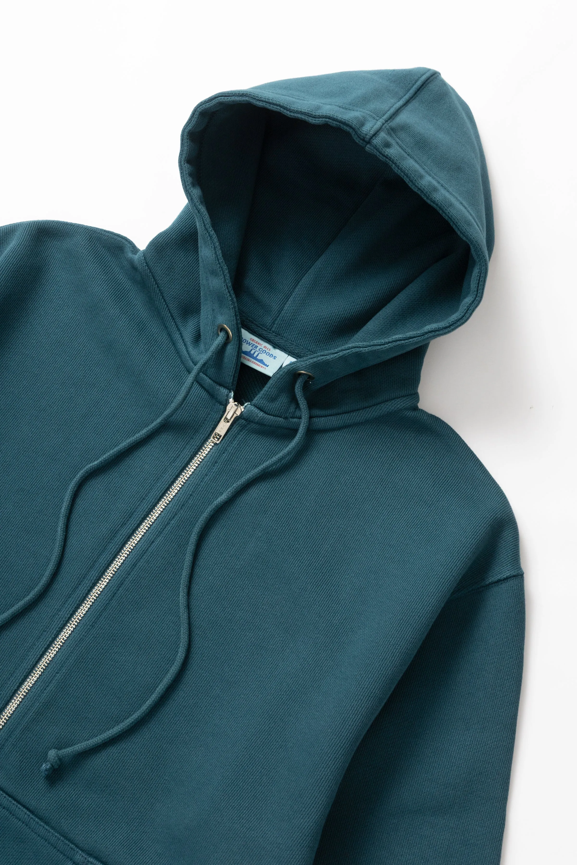 Power Goods - Loopback Zip Hoodie - Harbour sold by Power Goods product image thumbnail 4