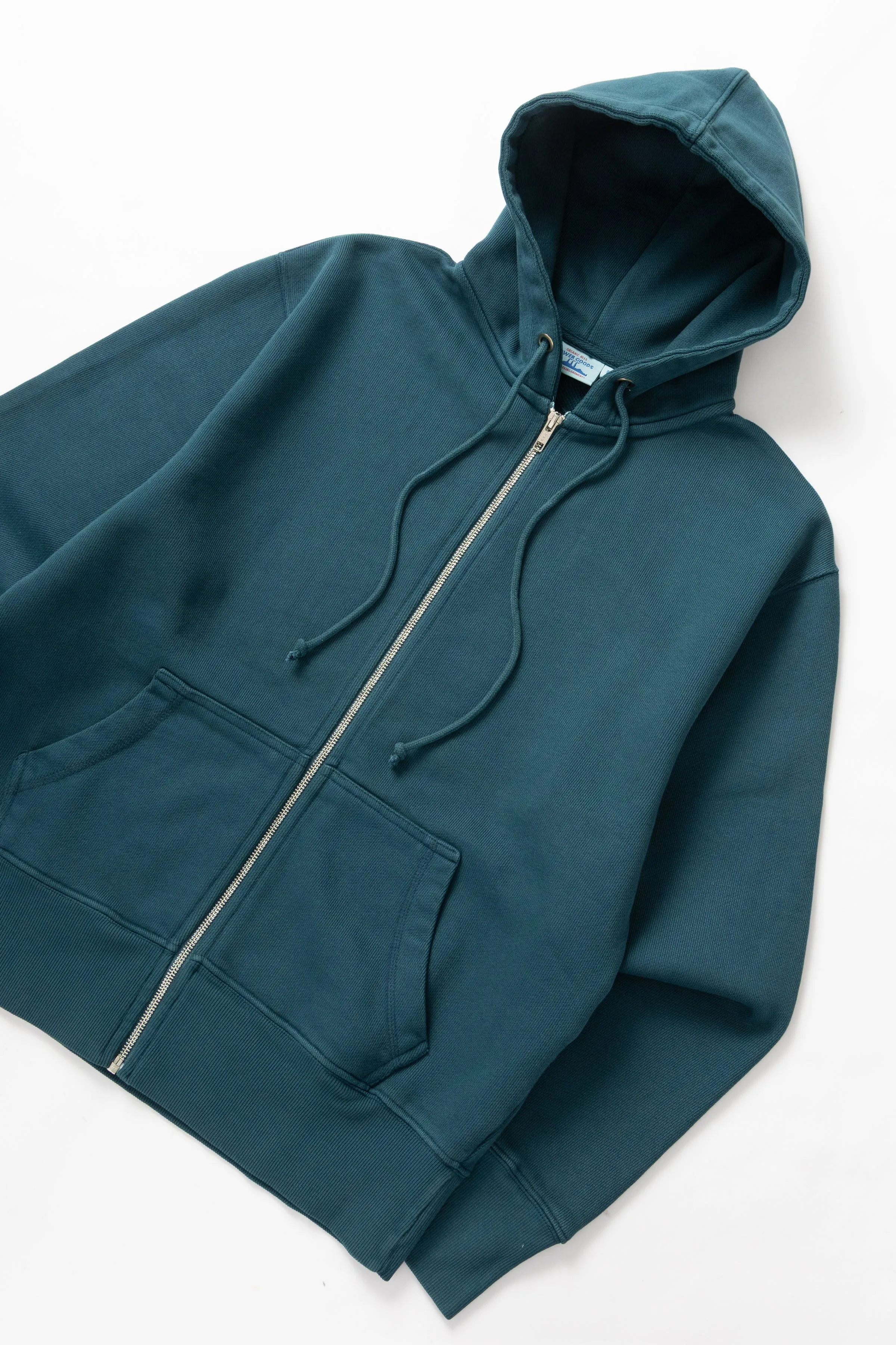 Power Goods - Loopback Zip Hoodie - Harbour sold by Power Goods product image thumbnail 3