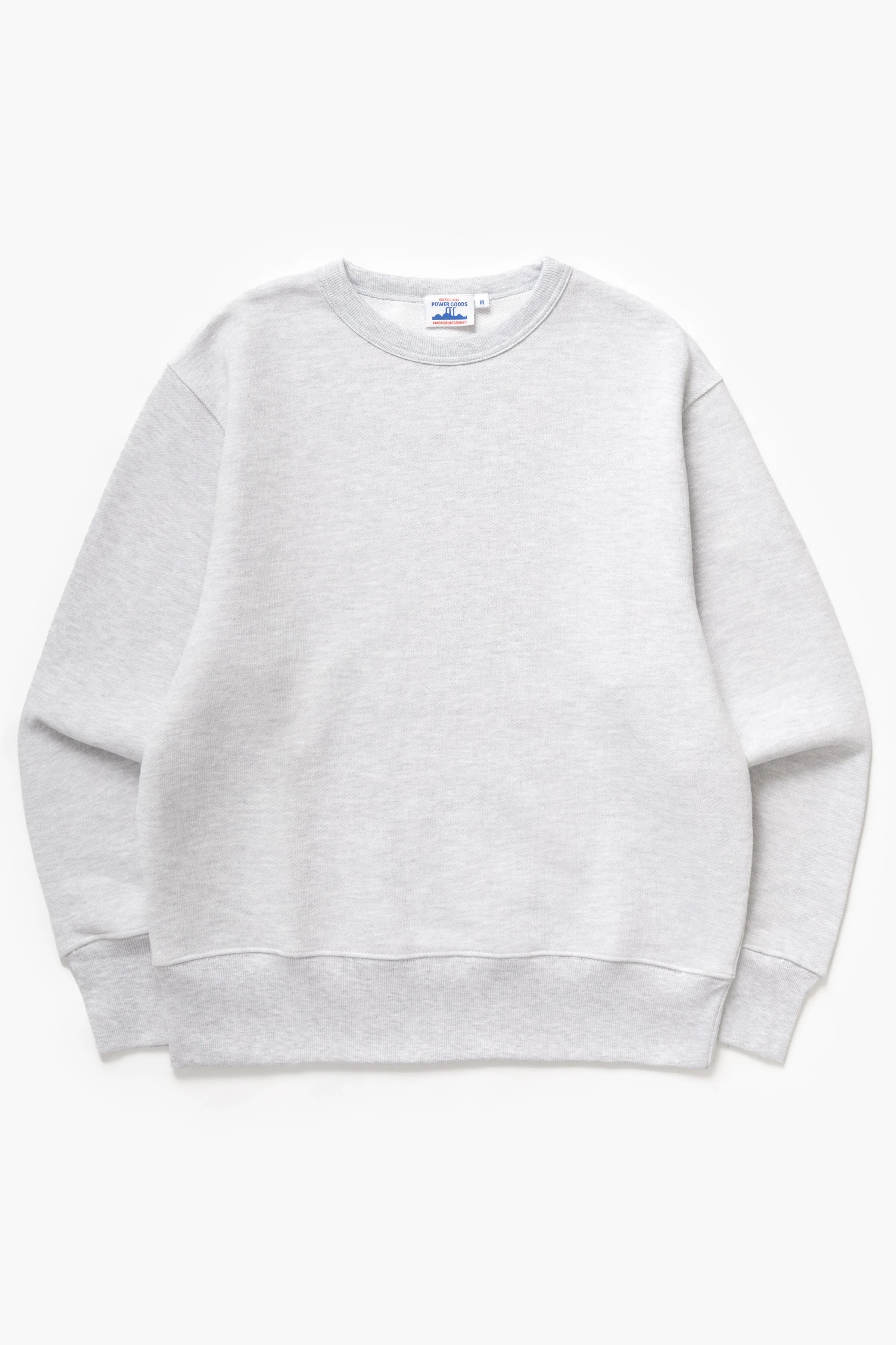 Power Goods - Loopback Crewneck - Ash sold by Blacksmith Store
