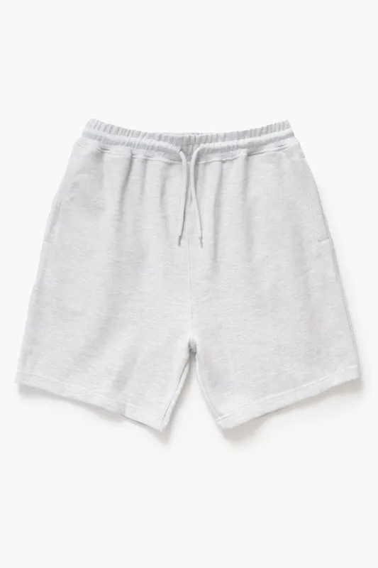 Power Goods - Loopback Sweat Shorts - Ash sold by Power Goods