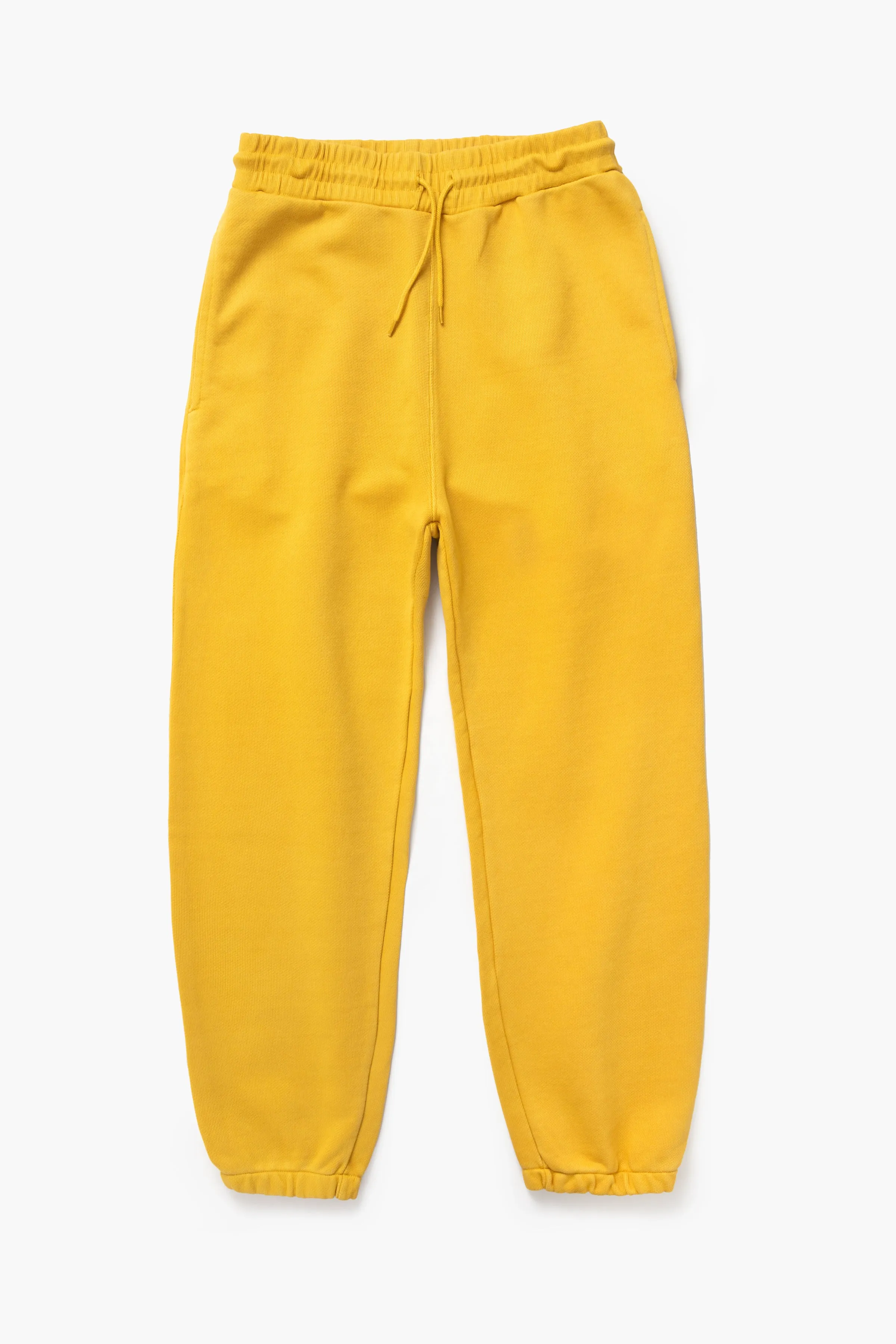 Power Goods - Loopback Sweatpants - Sunflower sold by Power Goods