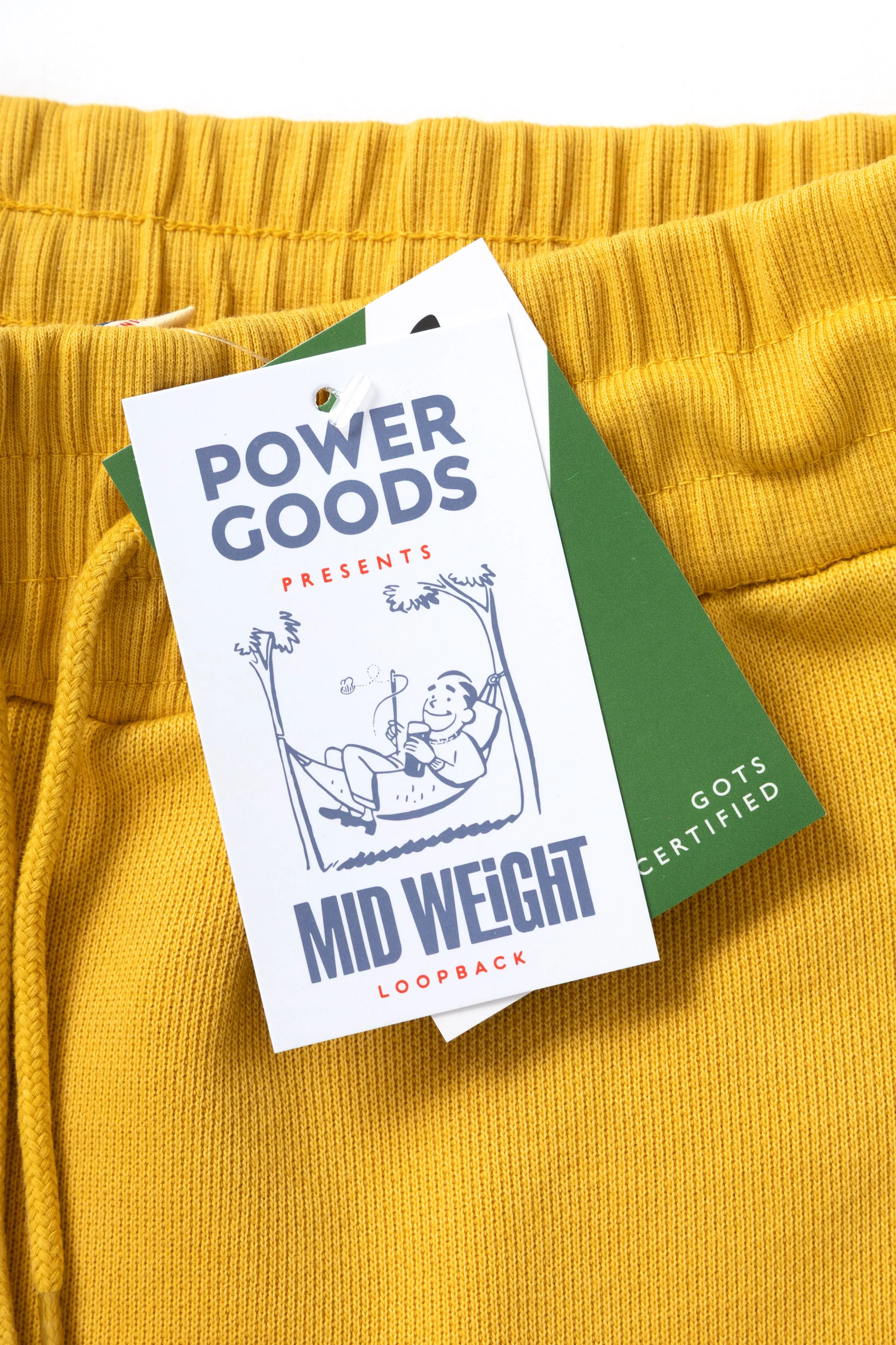 Power Goods - Loopback Sweatpants - Sunflower sold by Power Goods product image thumbnail 2