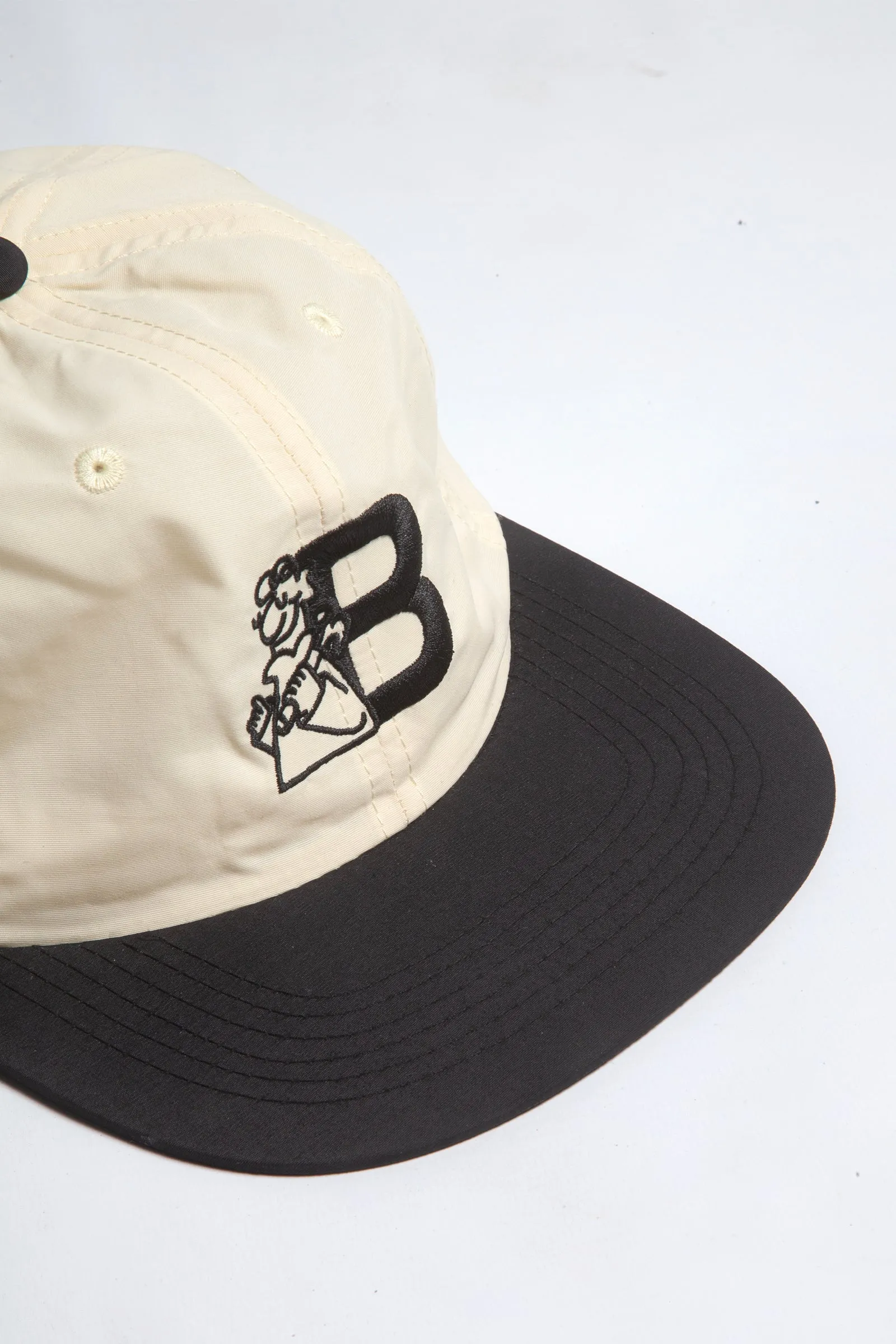 Blacksmith - Nylon Grafter Cap - Natural/Black sold by Power Goods product image thumbnail 2