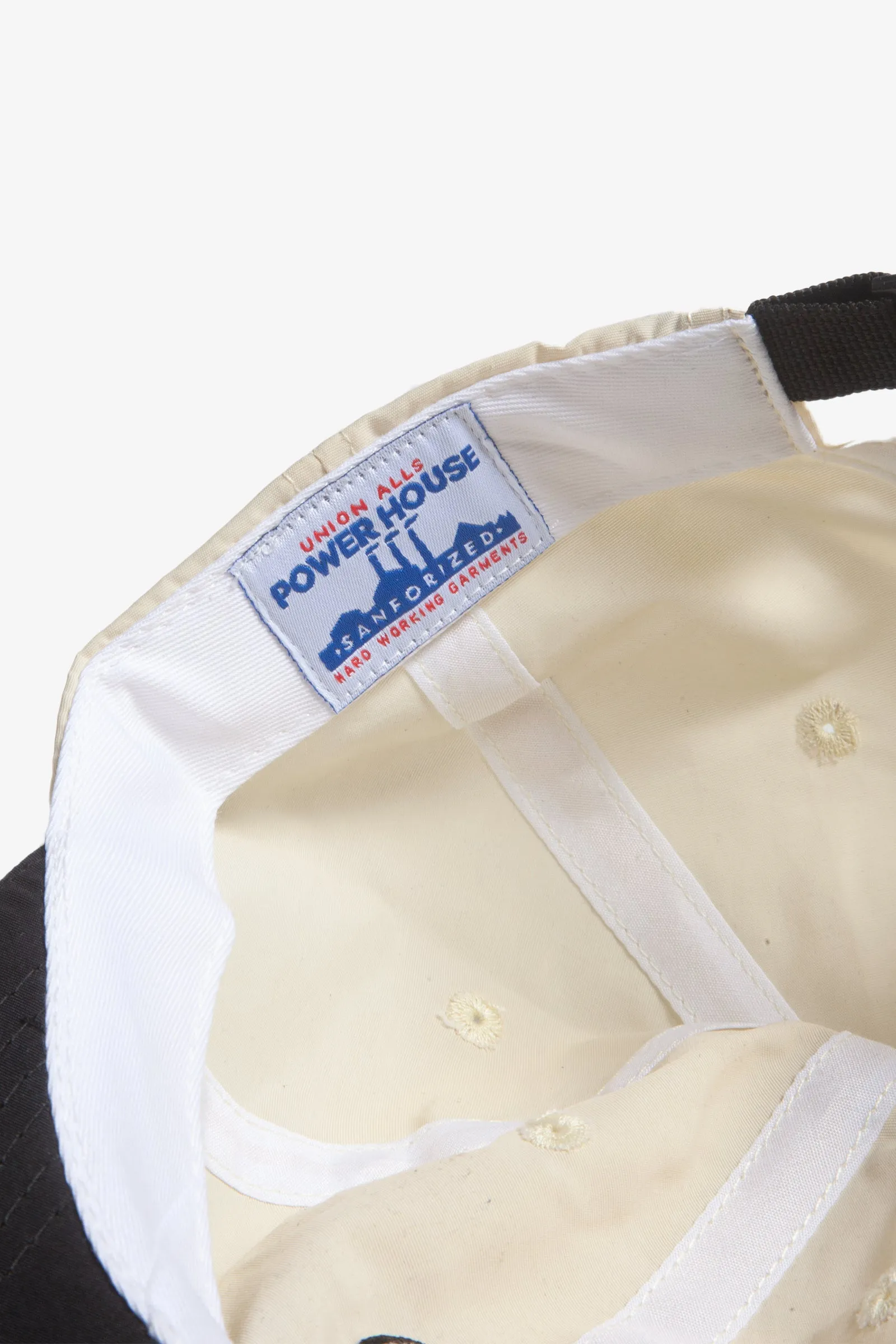 Blacksmith - Nylon Grafter Cap - Natural/Black sold by Power Goods product image thumbnail 5