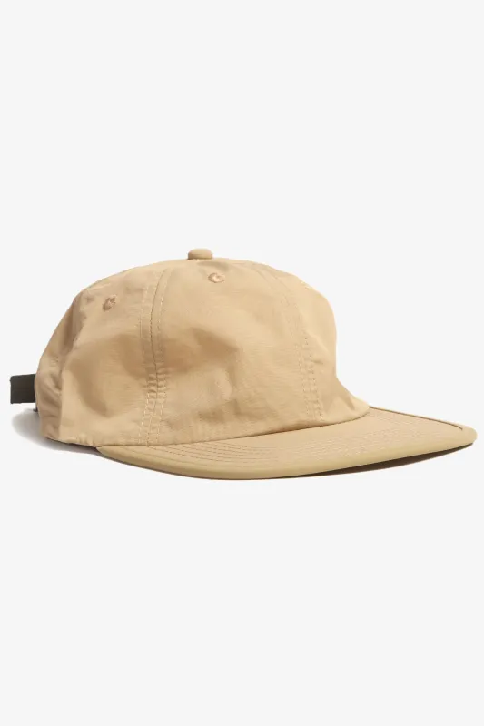 Power Goods - Perfect Nylon 6 Panel Cap - Tan/Beige sold by Power Goods
