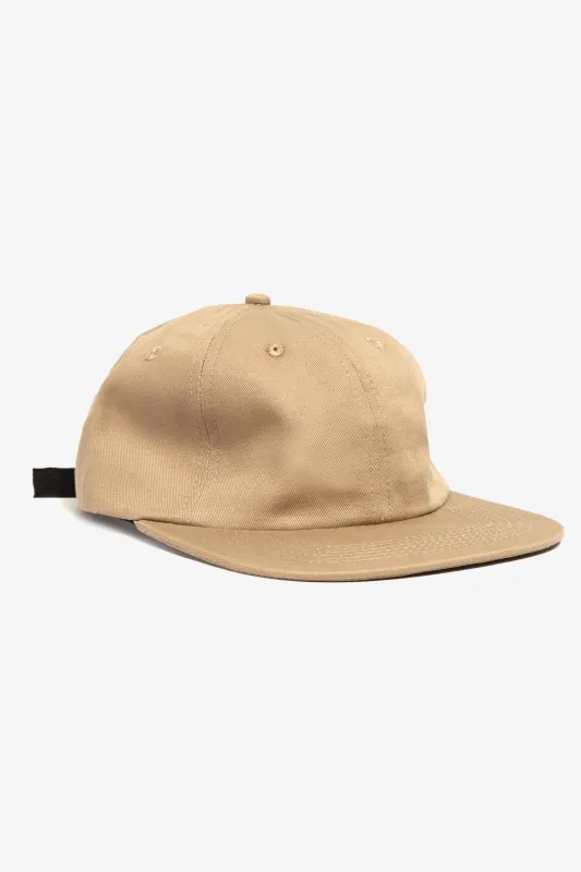 Power Goods - Perfect 6 Panel Cap - Tan sold by Power Goods