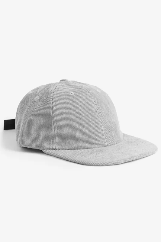 Power Goods - Corduroy 6-Panel Cap - Grey sold by Power Goods
