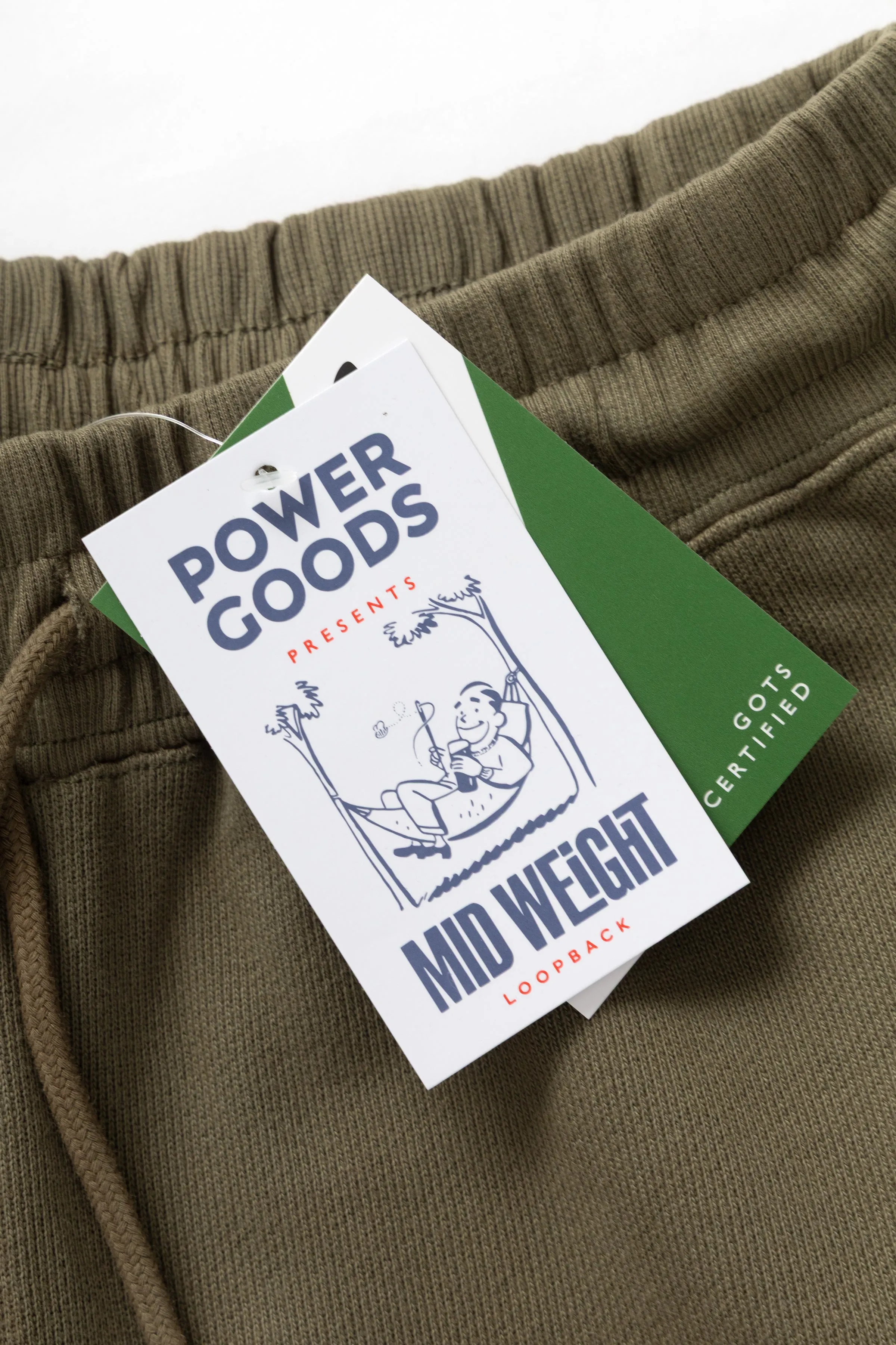 Power Goods - Loopback Sweatpants - Olive sold by Power Goods product image thumbnail 2