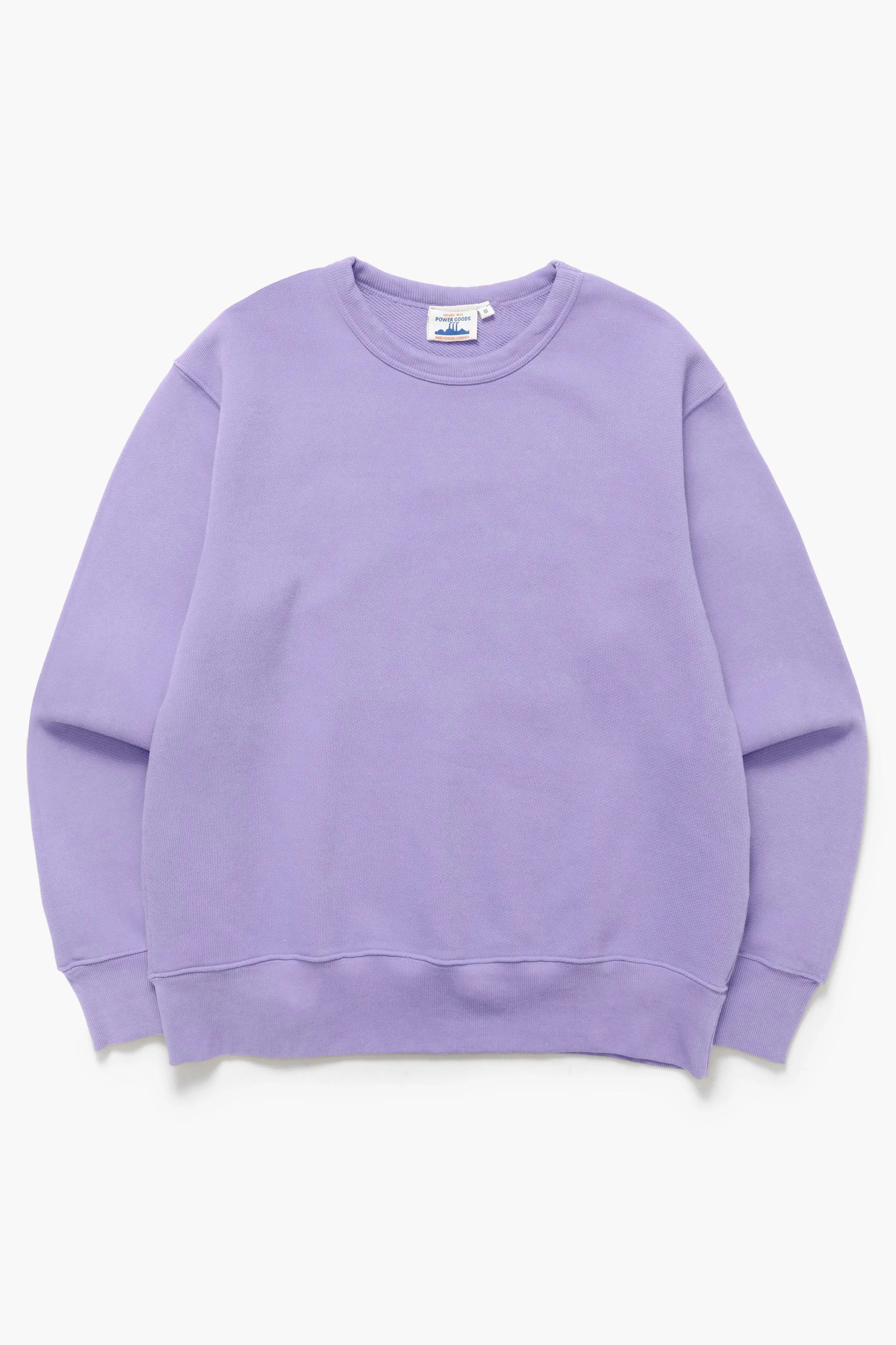 Power Goods - Loopback Crewneck - Dusty Violet sold by Blacksmith Store
