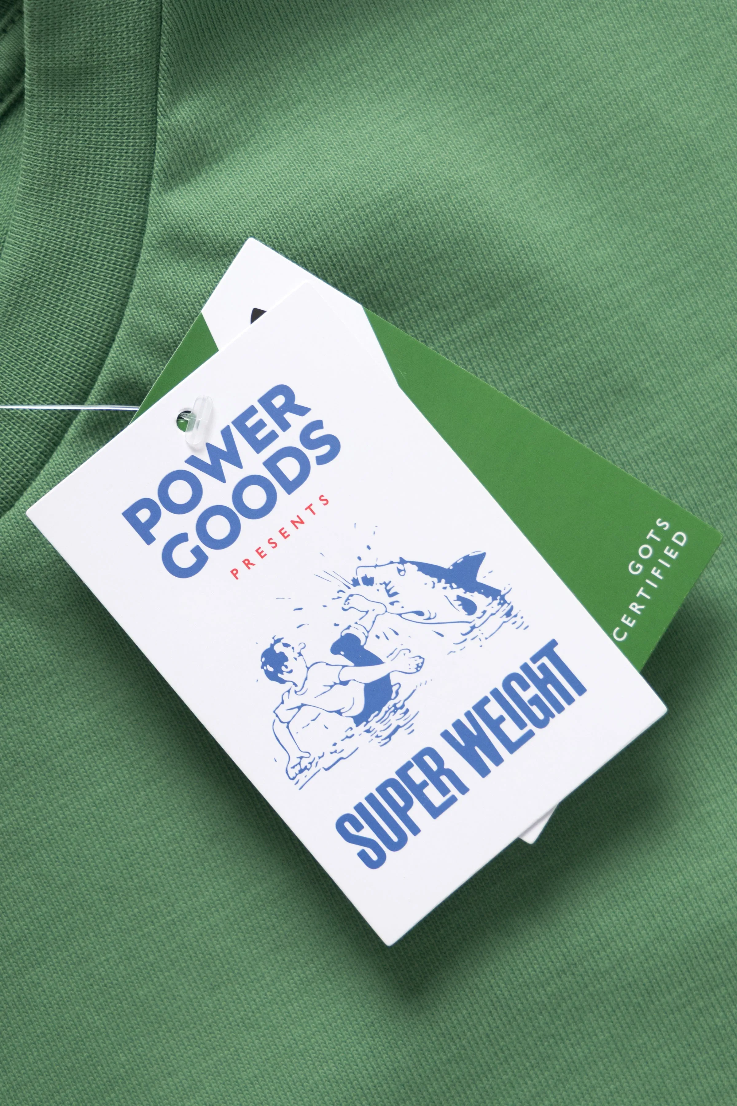 Power Goods - Super Weight T-Shirt - Pine sold by Blacksmith Store product image thumbnail 2